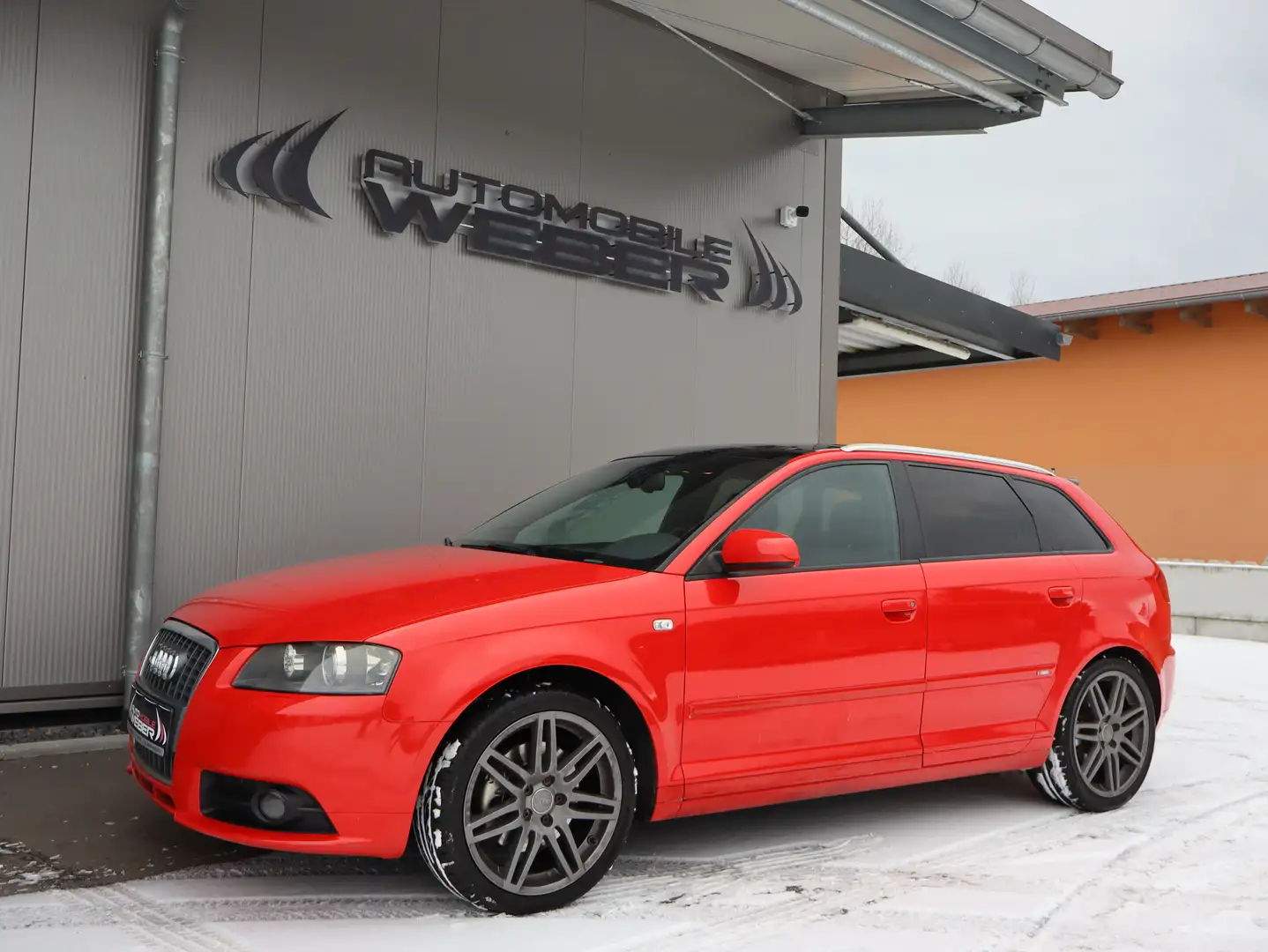 Audi A3 2.0 TDI Sportback quattro S LINE *NAVI*ENON*AHK* Rot - 1