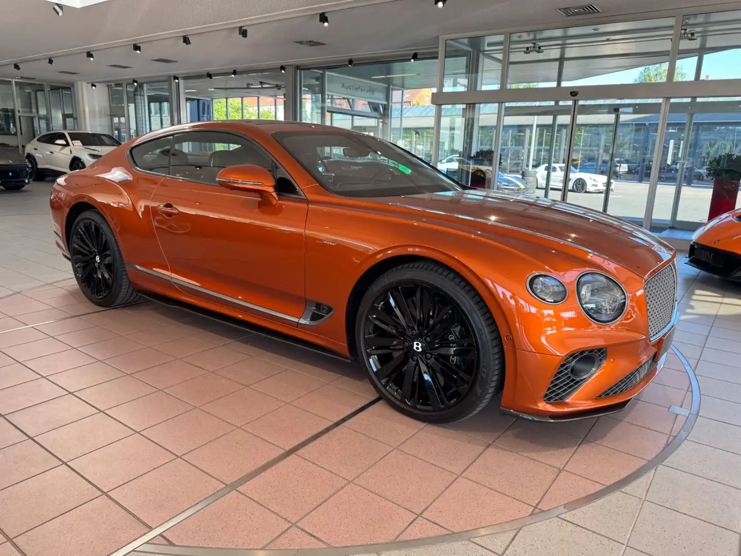 Bentley Continental GT GT Speed  Carbon Brake / Carbon Exterieur Orange - 2
