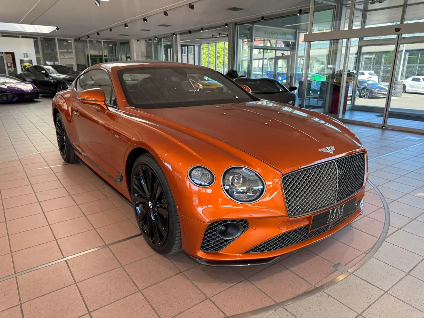 Bentley Continental GT GT Speed  Carbon Brake / Carbon Exterieur Orange - 1