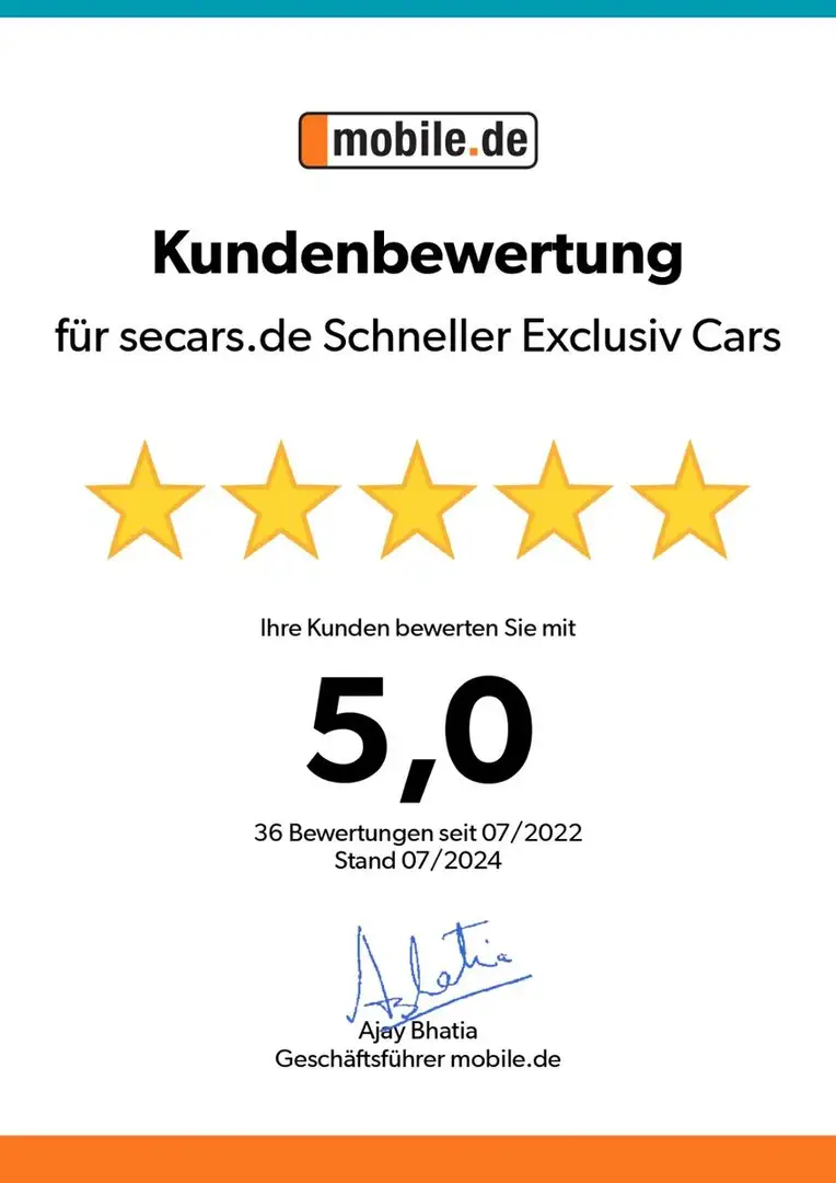 BMW 120 i MSport Aut AdLED NaviPro ACC RFK DrivA FLA Schwarz - 1