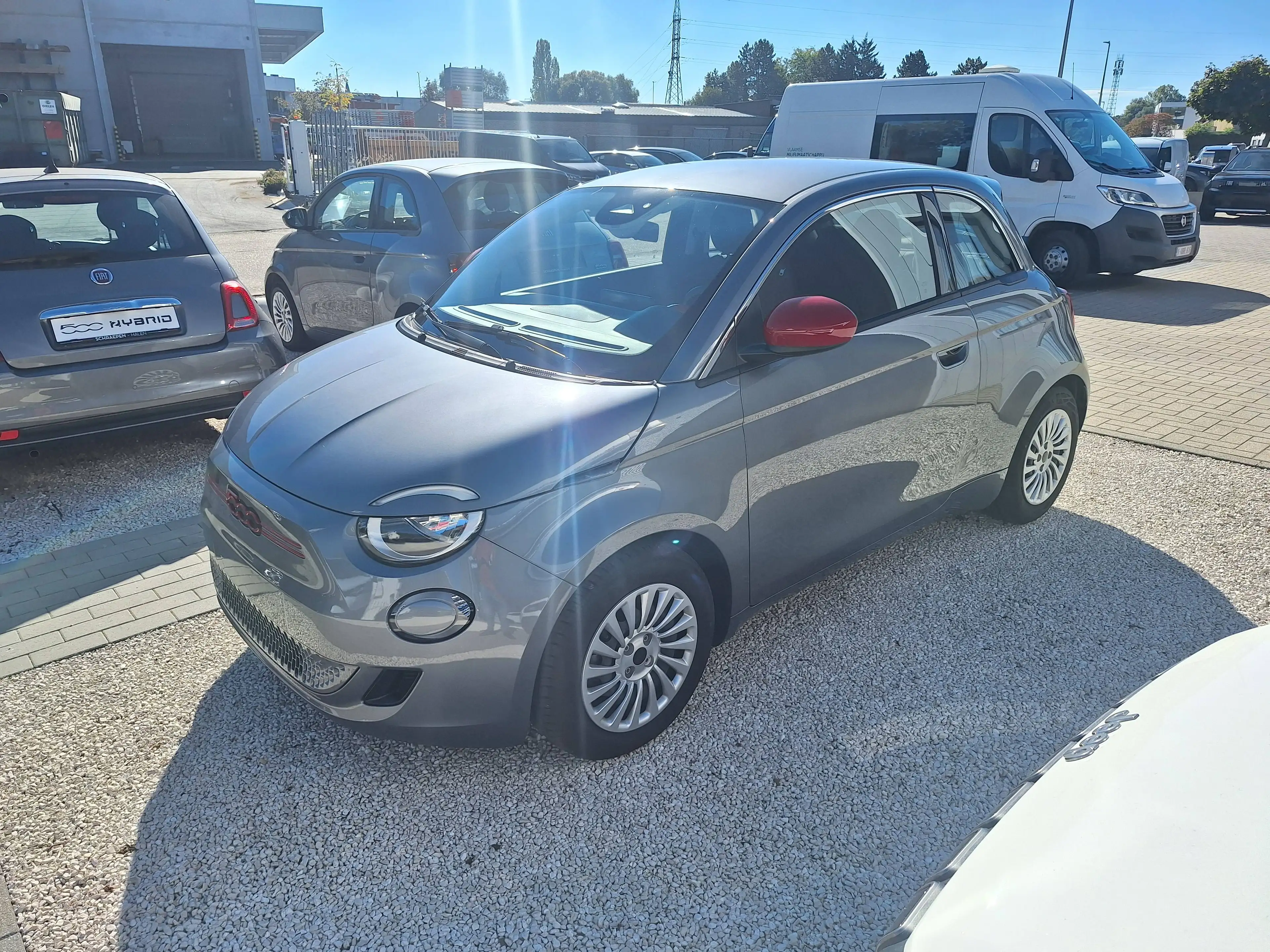 Fiat 500 e-500 24 kWh Red Red — photo 2