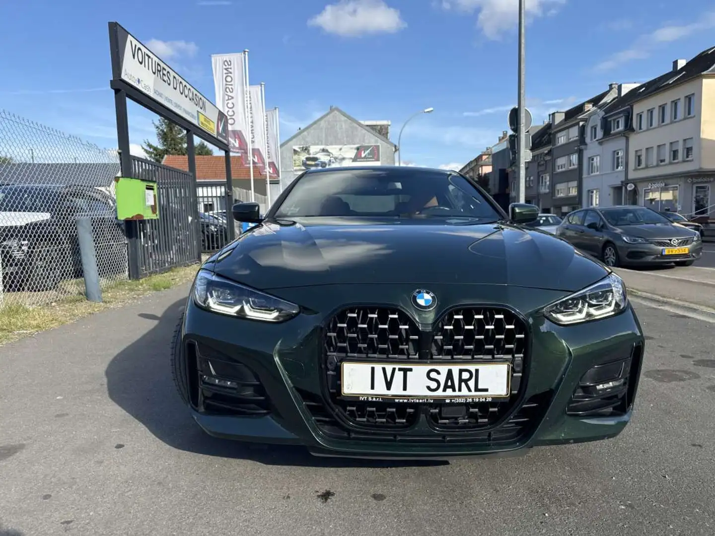 BMW 420 i Coupé Pack M Auto Vert - 2