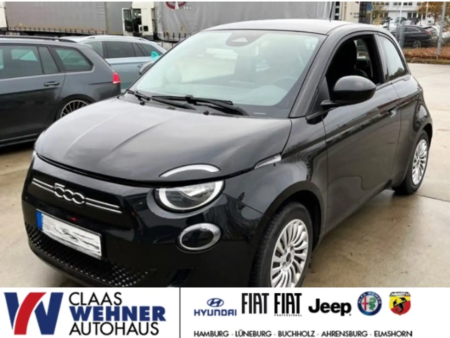 Fiat 500e e neuer Action Automatik Komfort,-Radio, & Winter- Nero - 1