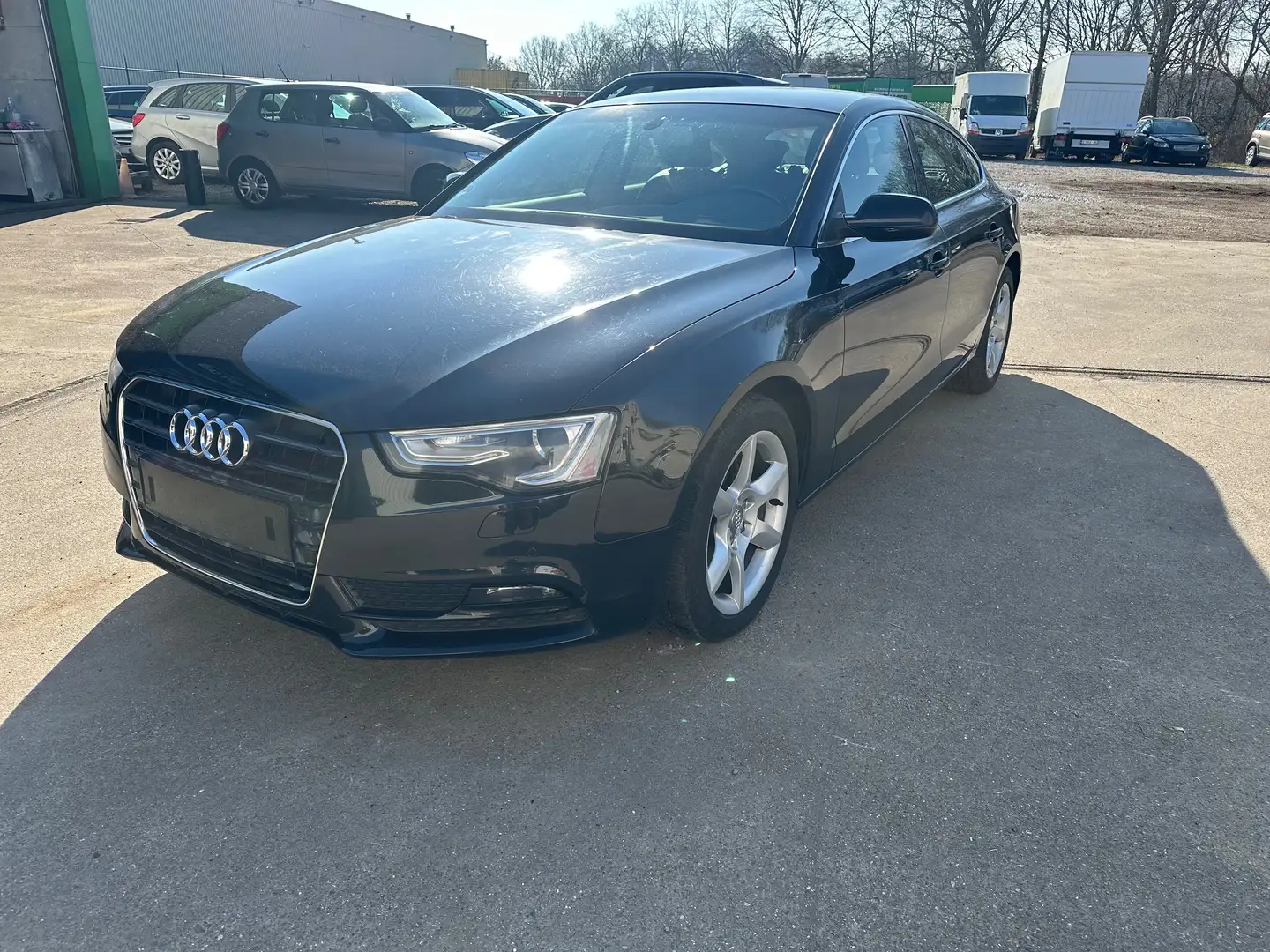 Audi A5 A5 1.8i sportback 6 vit.xenon,leder,navi Noir - 1