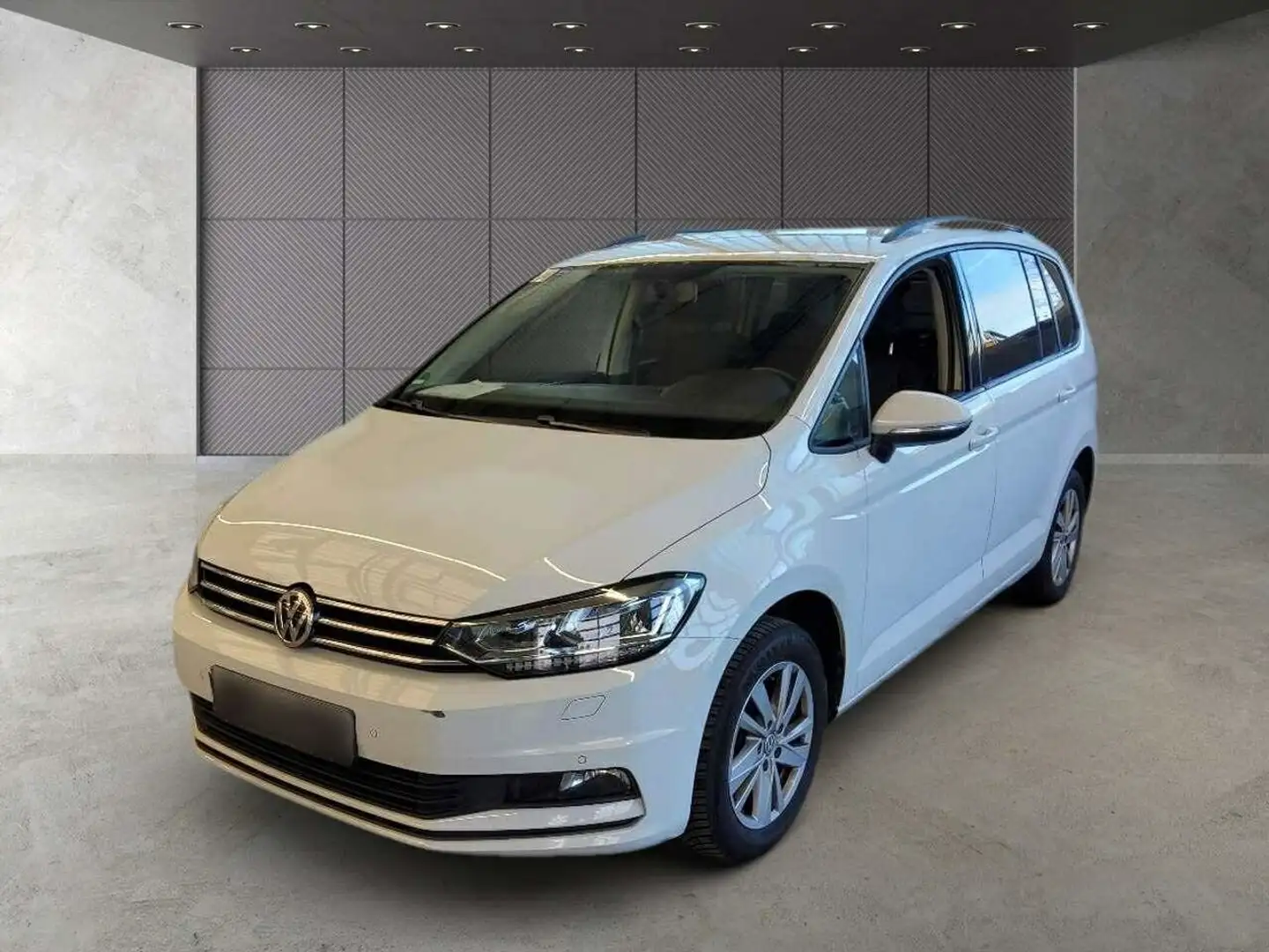 Volkswagen Touran Comfortline 2.0 TDI DSG NAVI LED KAMERA KEYLESS SI Blanc - 1