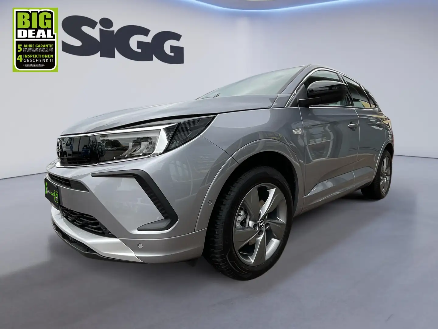 Opel Grandland 1.2 Turbo Enjoy Jahreswagen-Wenig KM Серый - 2