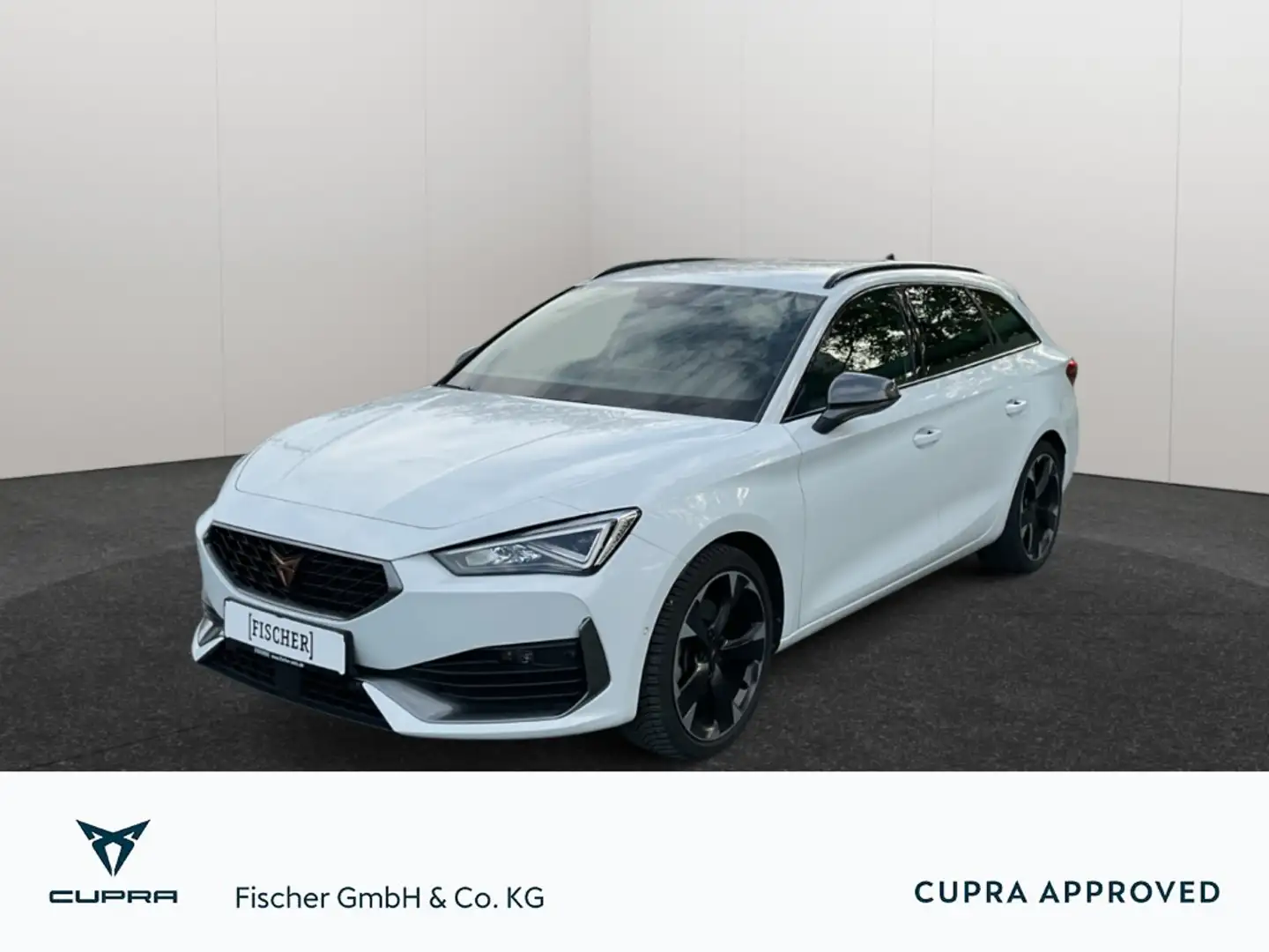 CUPRA Leon Sportstourer 2.0TDI DSG Navi LED ACC DAB Rear View Weiß - 1