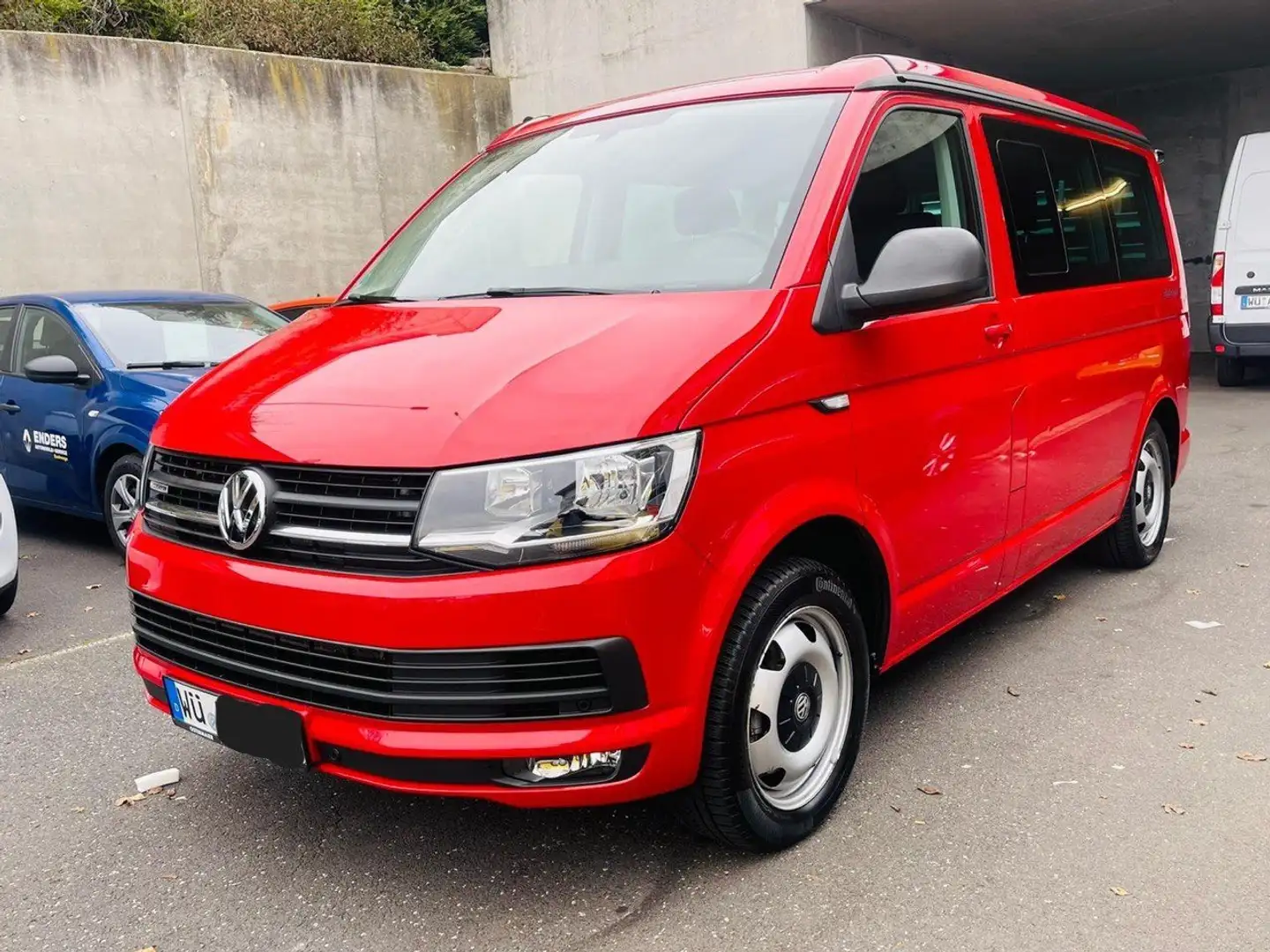 Volkswagen T6 California California Beach Kırmızı - 1