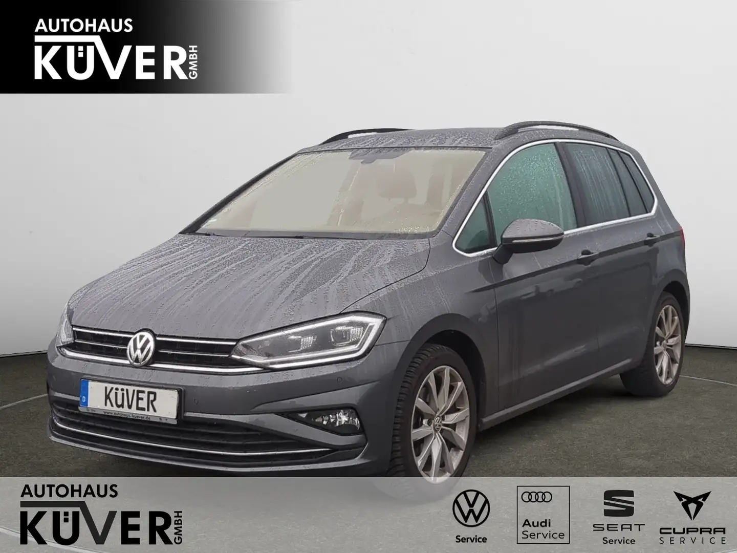 Volkswagen Golf Sportsvan 1,5 TSI DSG Navi+ACC+AHK+Shzg+PDC Grau - 1