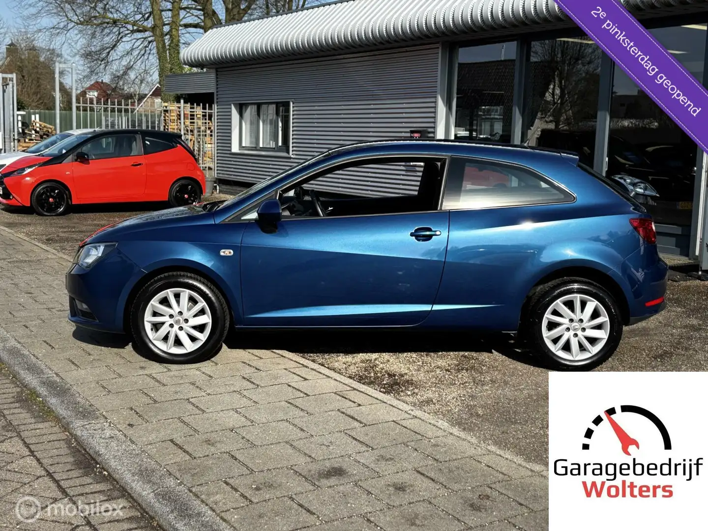 SEAT Ibiza SC 1.4 Style AUTOM.AIRCO LMV NIEUWE APK Blu/Azzurro - 2