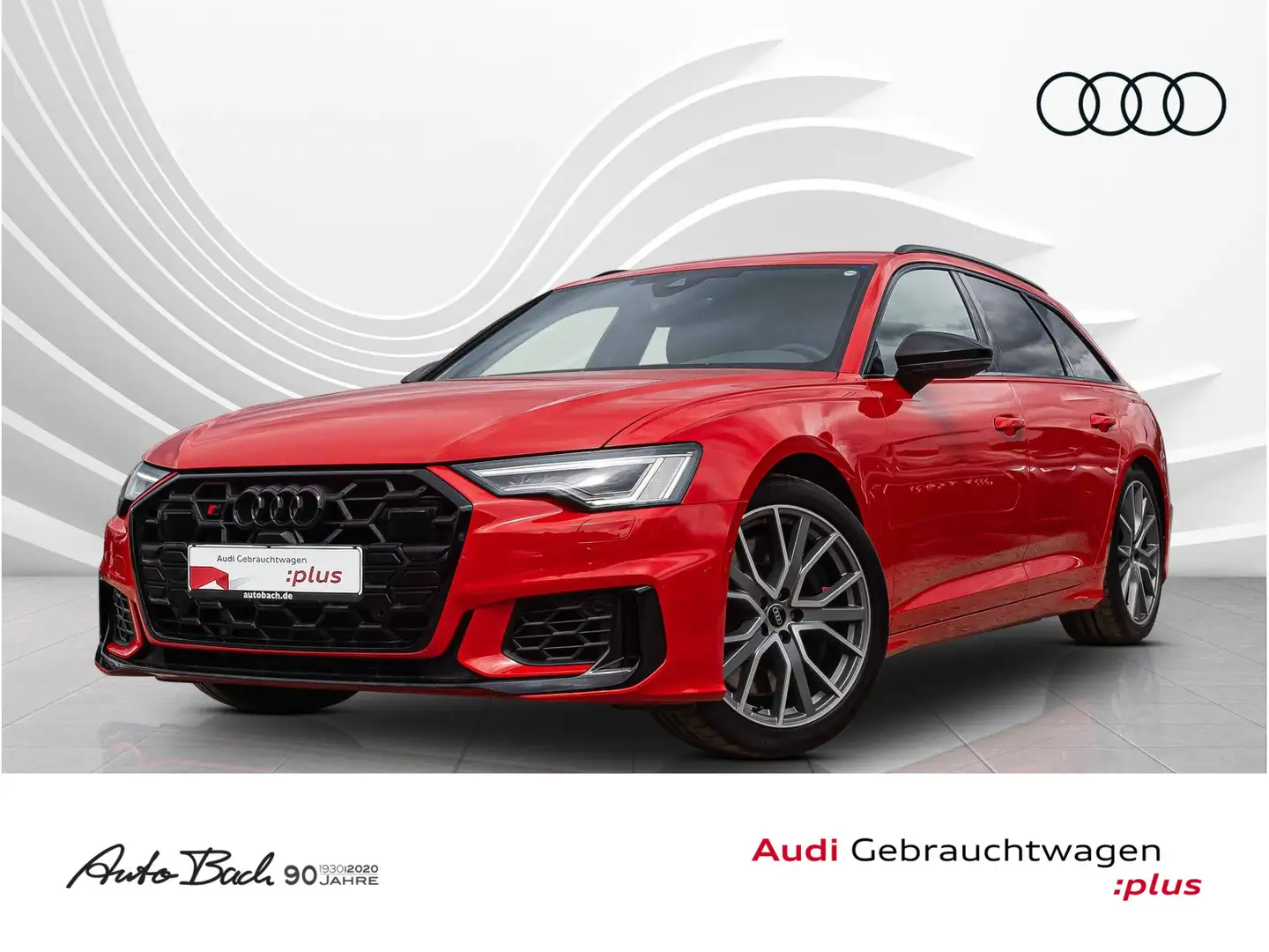 Audi S6 3.0TDI qu tiptronic AHK Navi LED virtua Червоний - 1