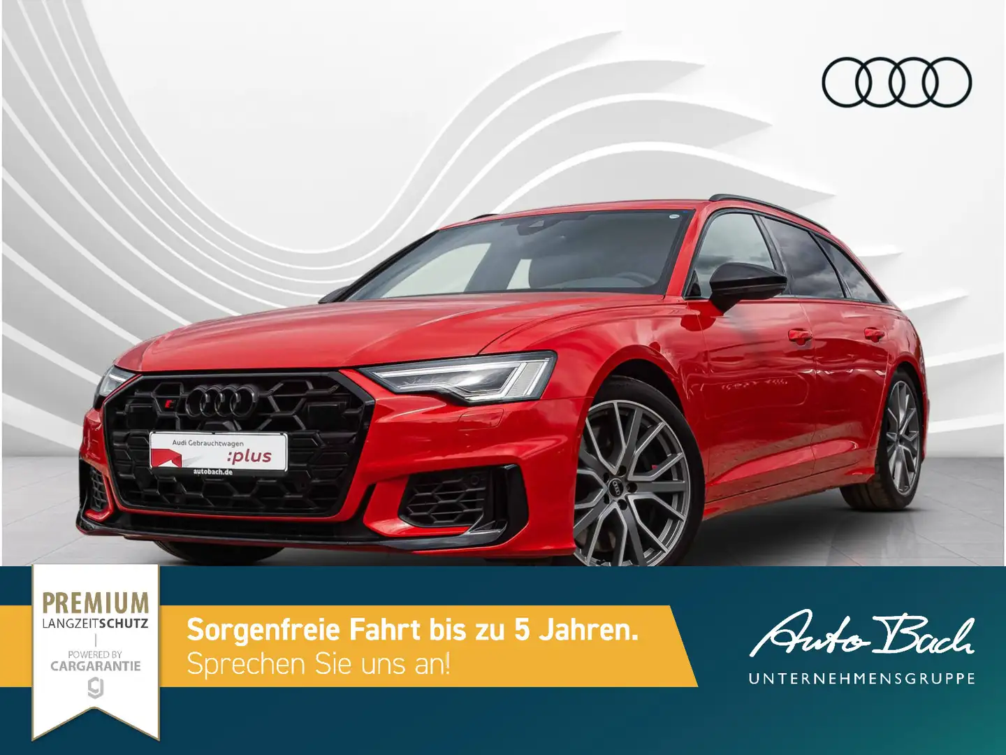 Audi S6 3.0TDI qu tiptronic AHK Navi LED virtua Червоний - 2