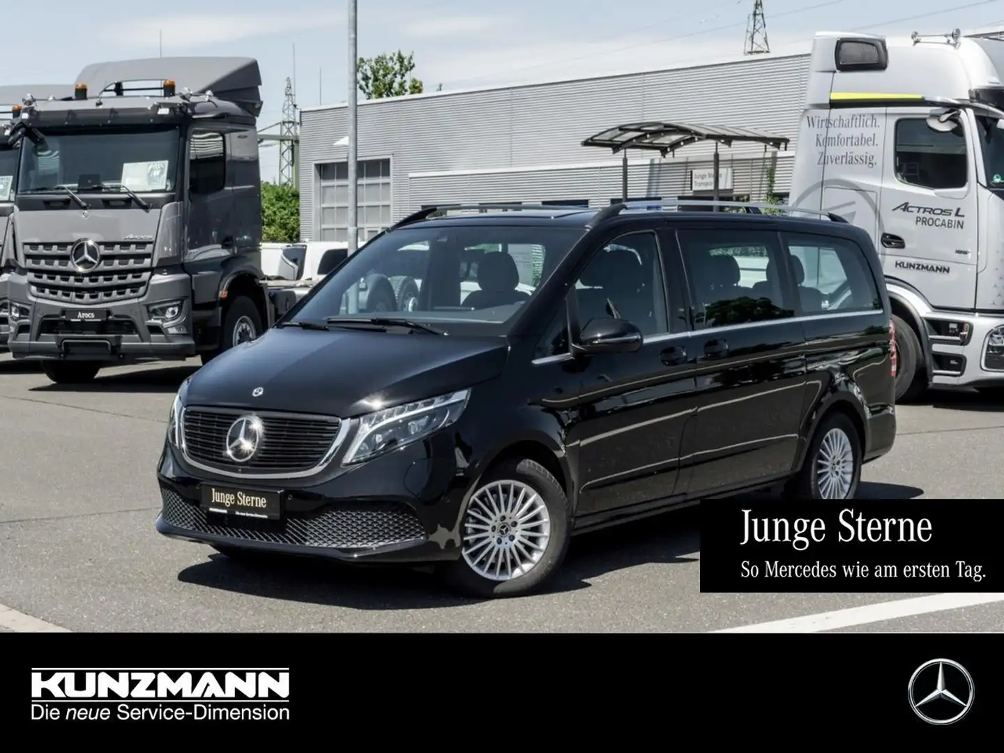 Mercedes-Benz EQV 300 AVANTGARDE Lang Navi+ Distronic 360° Noir - 1