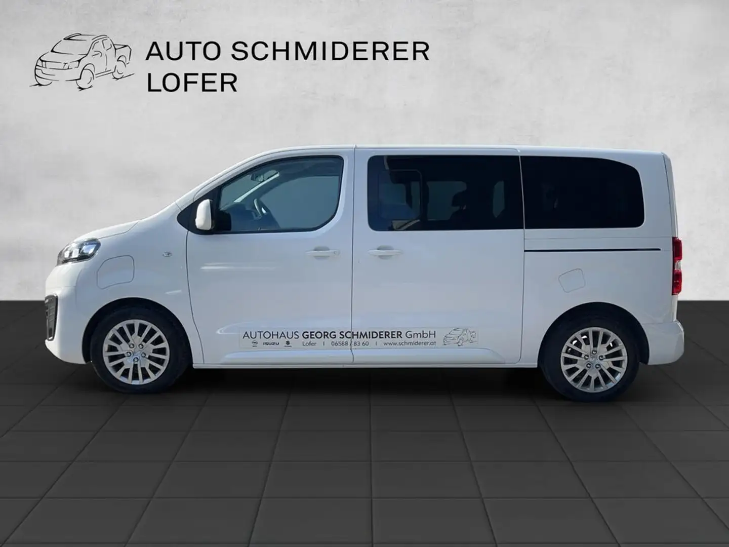 Opel Vivaro Vivaro-e M (L2) Kombi 75kWh Weiß - 2