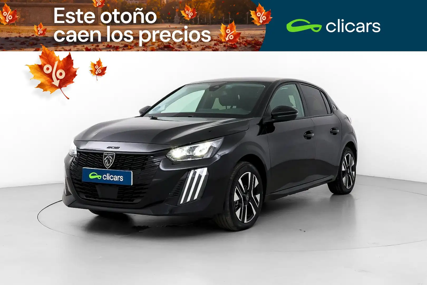 Peugeot 208 Allure Eléctrico 156 Negro - 1