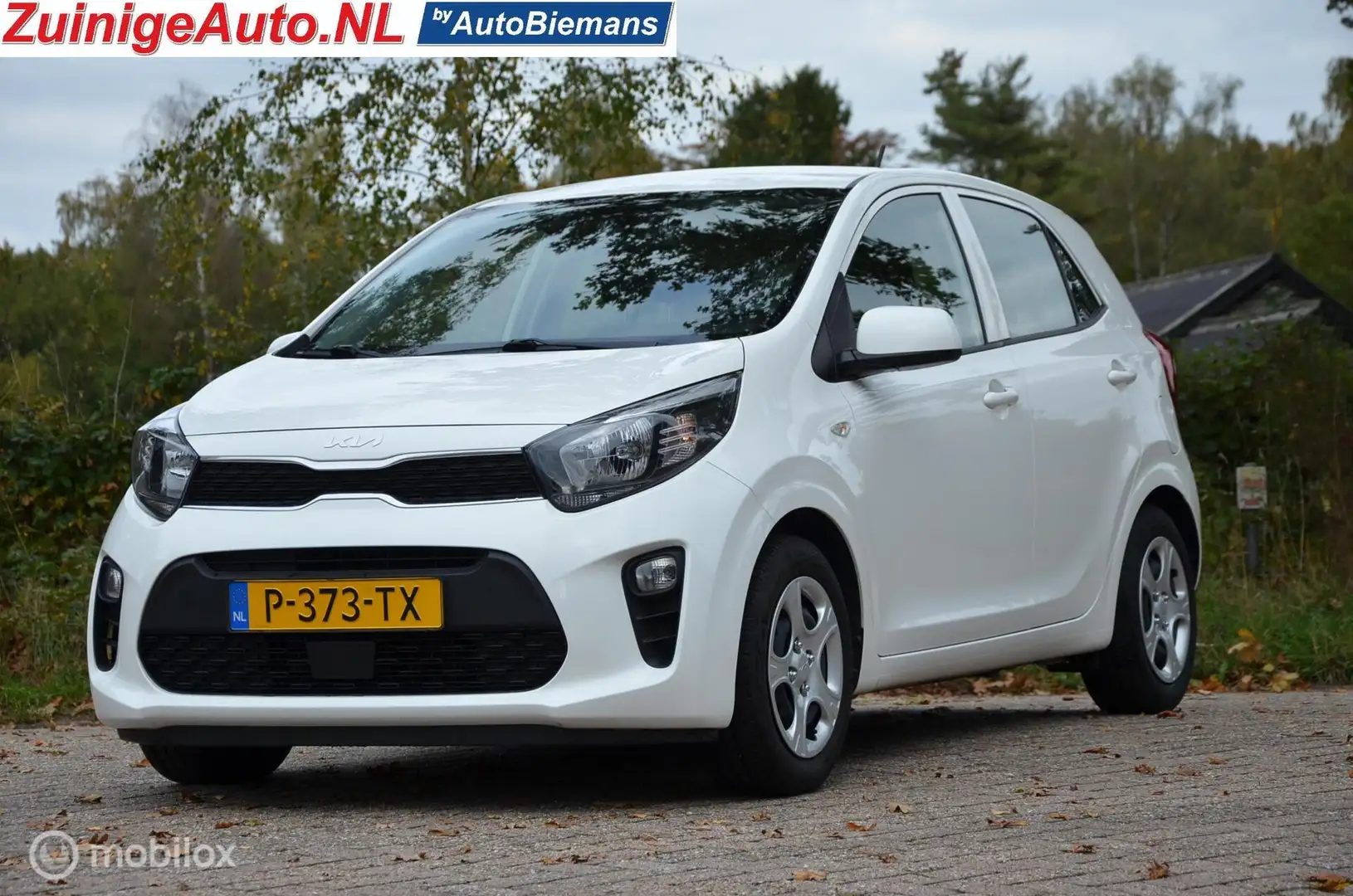 Kia Picanto 1.0i ComfortLine 5p Bj 2022 Cruisecont. Airco Blanc - 2