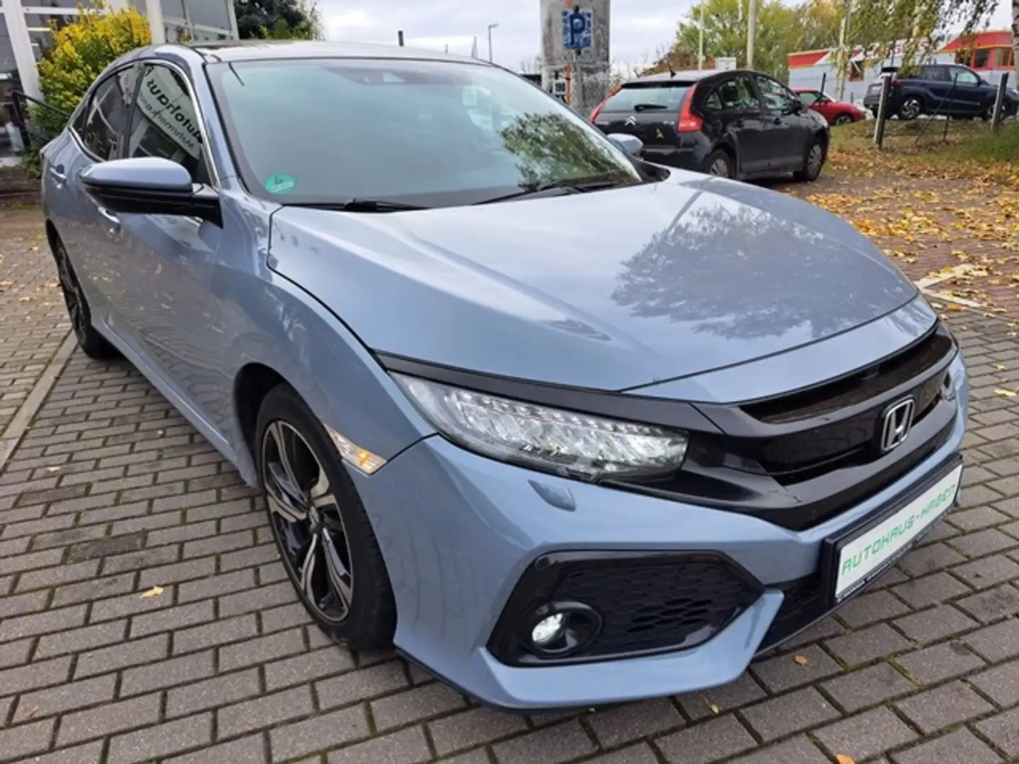 Honda Civic 1.0 Executive Premium Navi Leder G-Dach WR Grau - 2