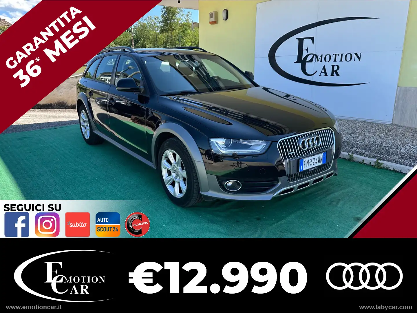 Audi A4 2.0 TDI 150 CV cl.d. Bus.Plus - 2015 Nero - 1