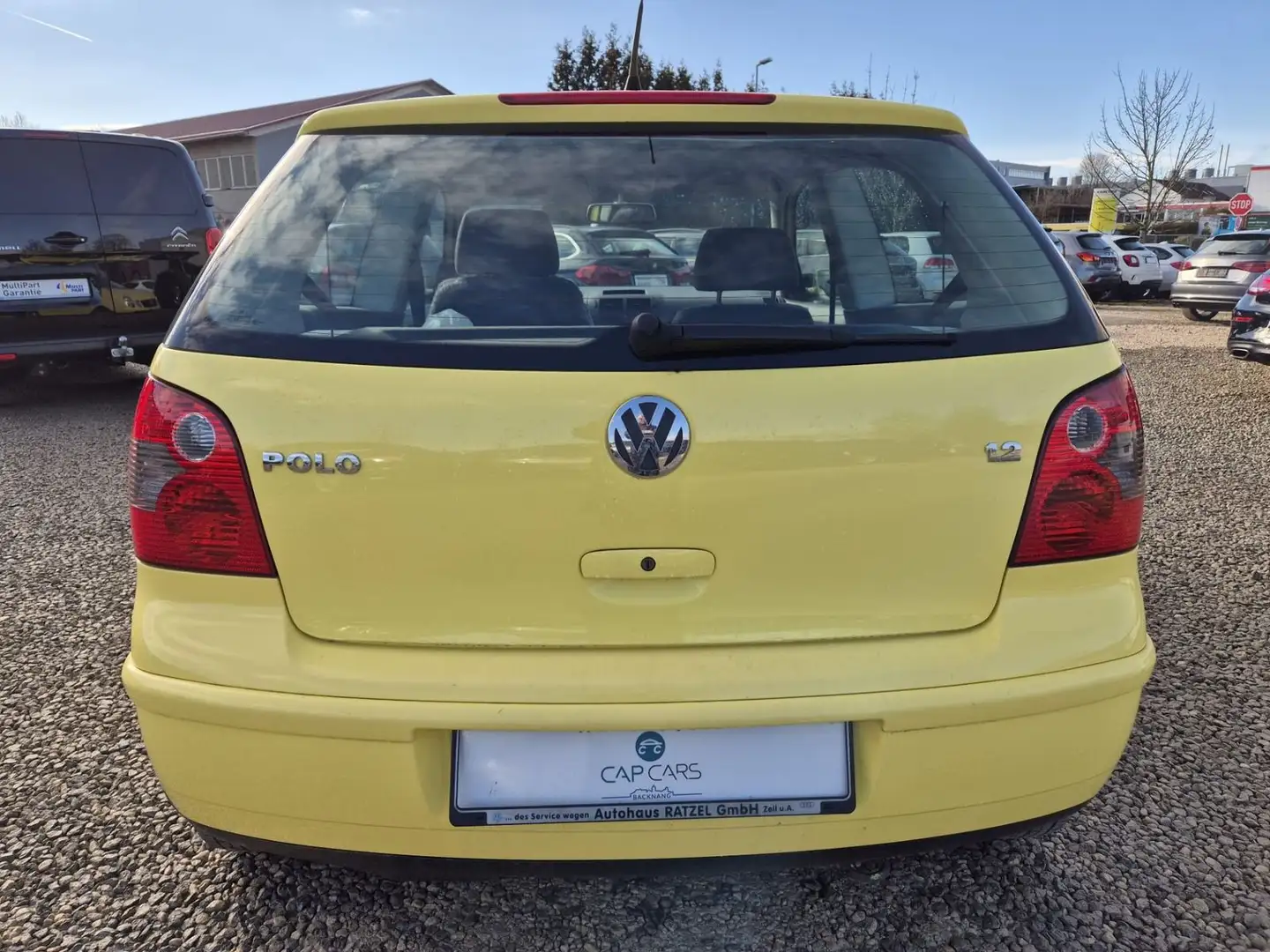 Volkswagen Polo 1,2 1.Hand*8 x Bereift*Klima Gelb - 2