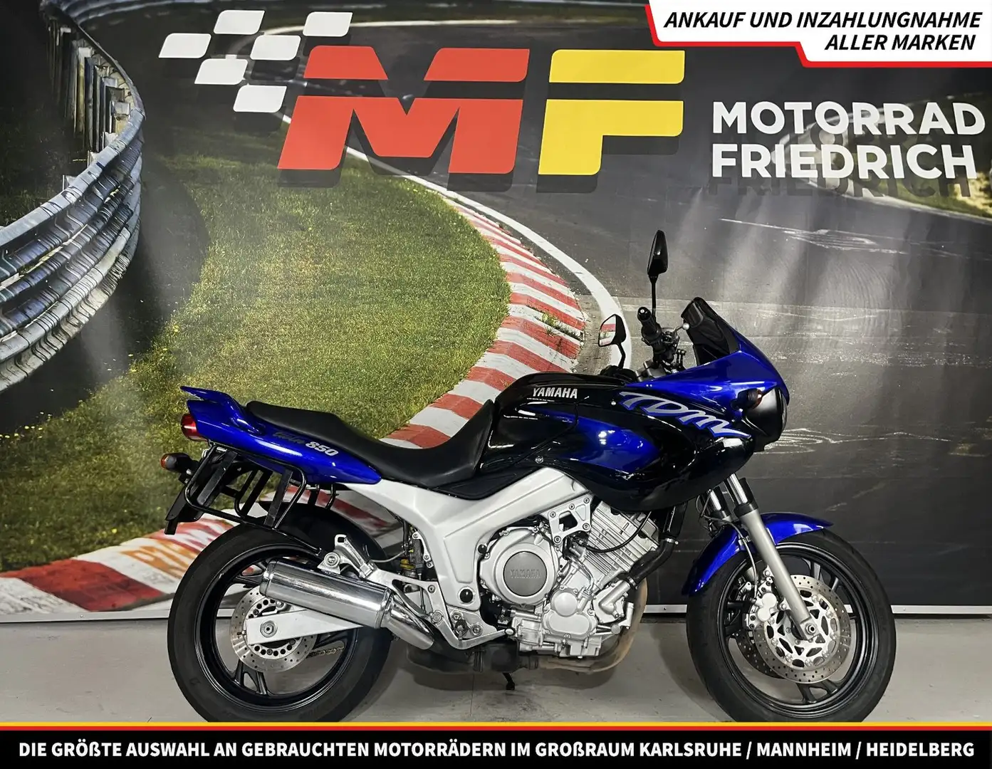 Yamaha TDM 850 4TX  [FRISCHE INSPEKTION] Blau - 1