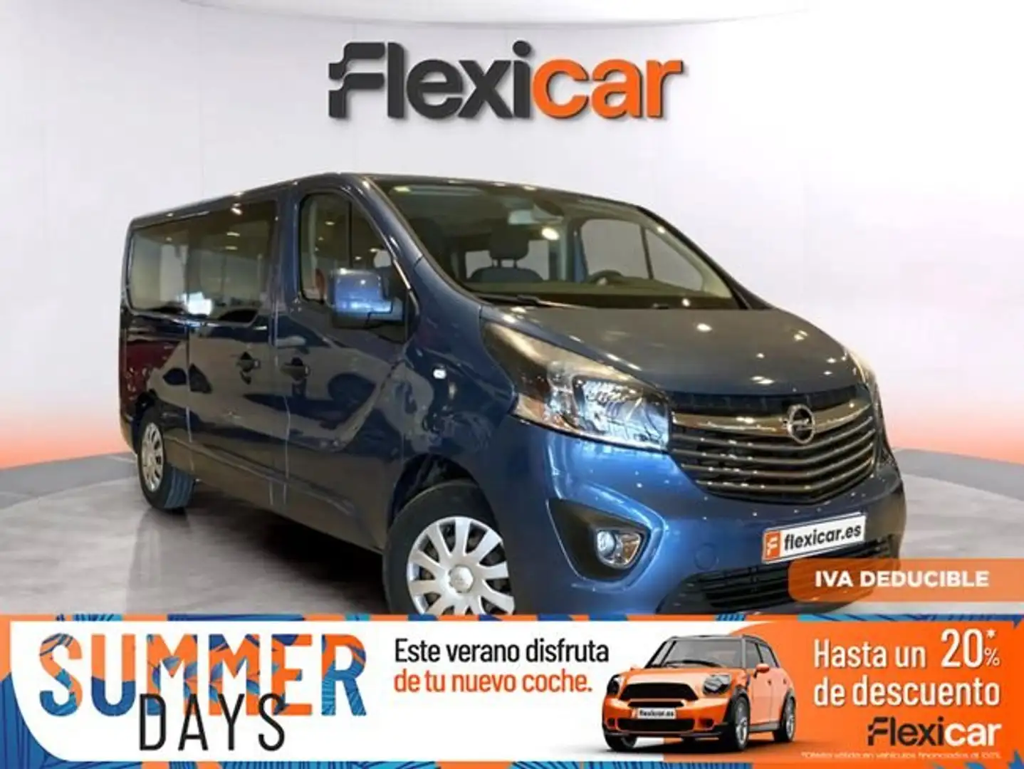 Opel Vivaro 1.6 CDTI S/S 88kW L2 2.9t Combi Plus-6 Azul - 1