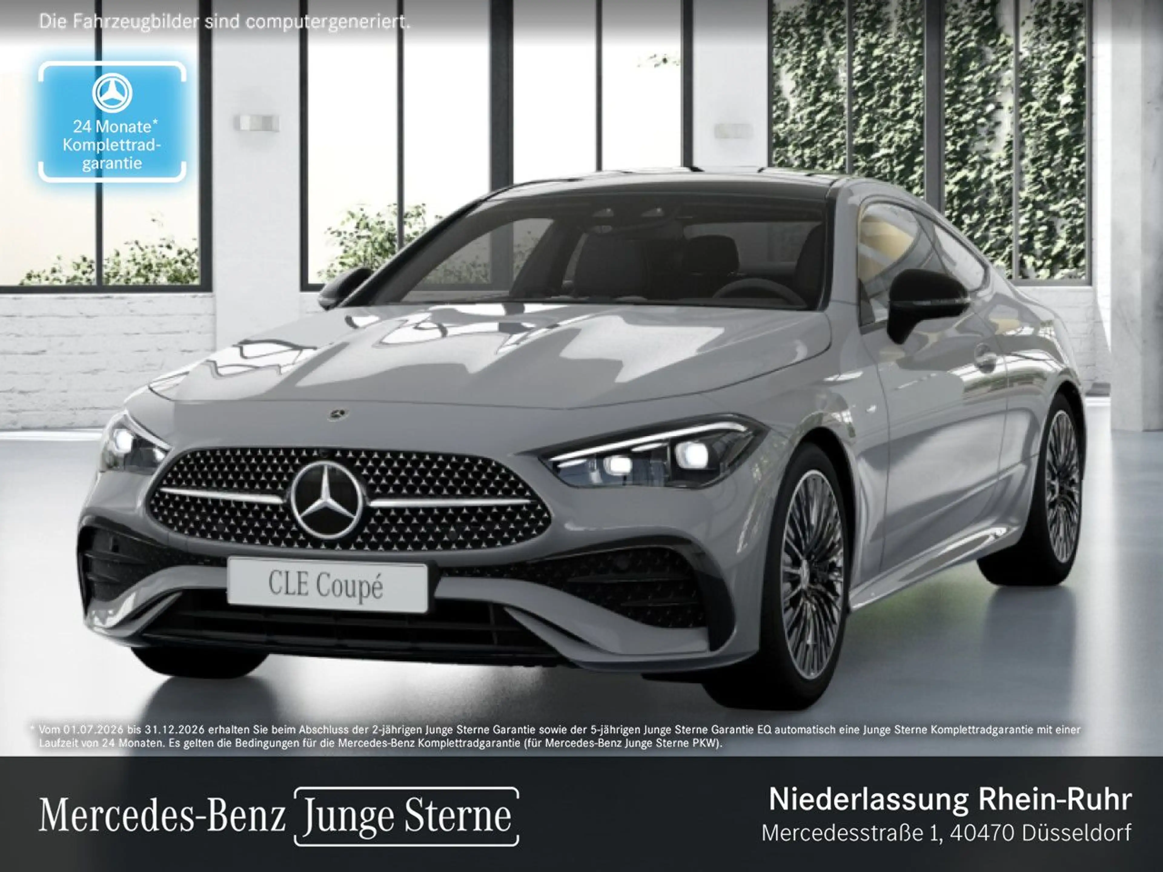 Mercedes-Benz CLE 300 e AMG+NIGHT+PANO+360+BURMESTER+KEYLESS+9G