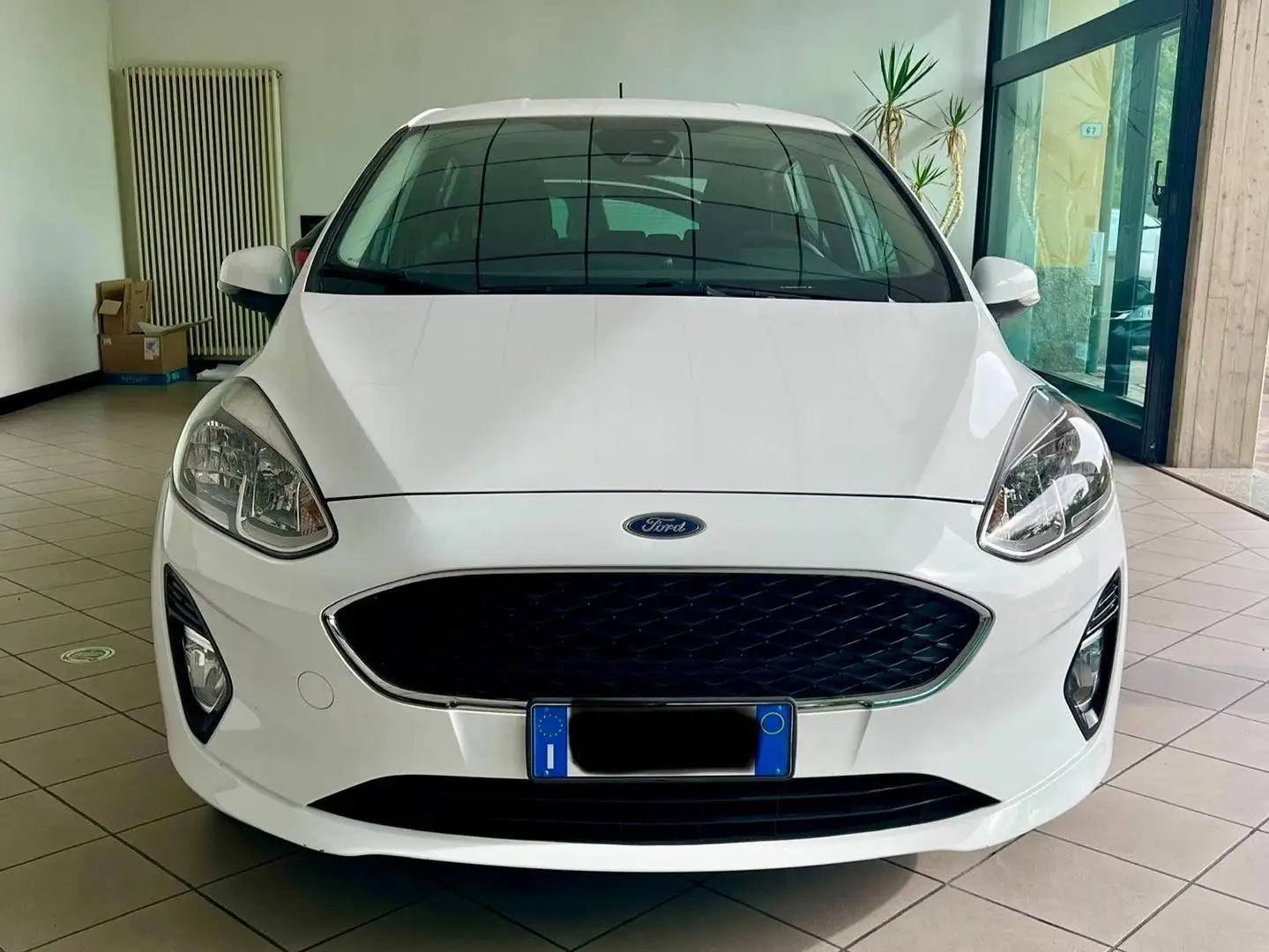 Ford Fiesta Fiesta 5p 1.5 ecoblue Business 85cv my20 Titanium Blanc - 1
