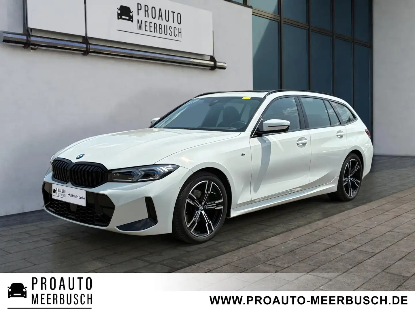BMW 320 d M Sport AHK/MMRY/ACC/HEADUP/ADAPTLED/PANO Bianco - 1