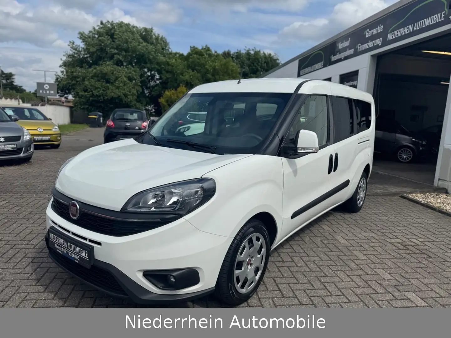 Fiat Doblo SX Maxi Kombi 1.Hand+MwSt+Service Neu Weiß - 2