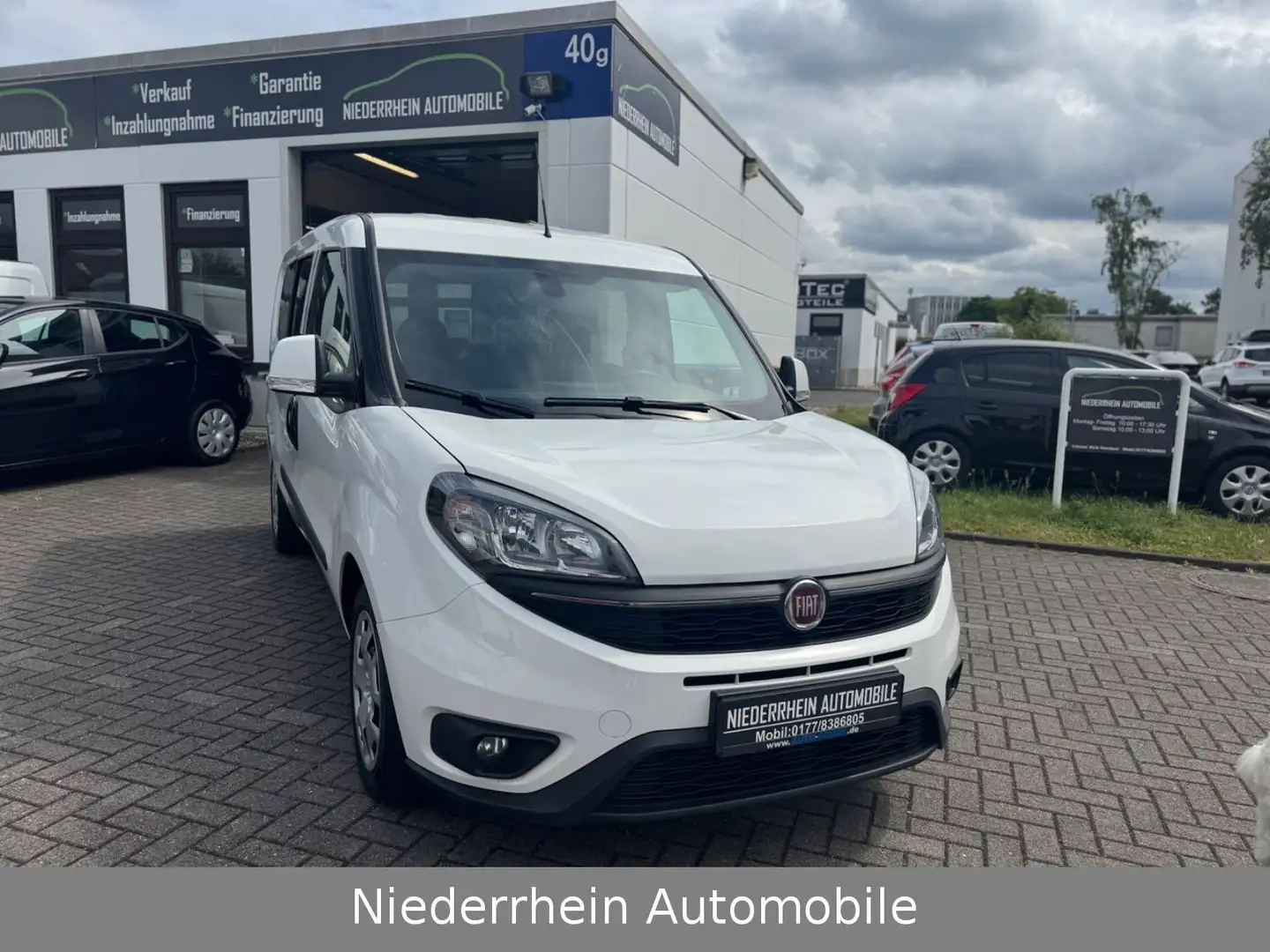 Fiat Doblo SX Maxi Kombi 1.Hand+MwSt+Service Neu Weiß - 1