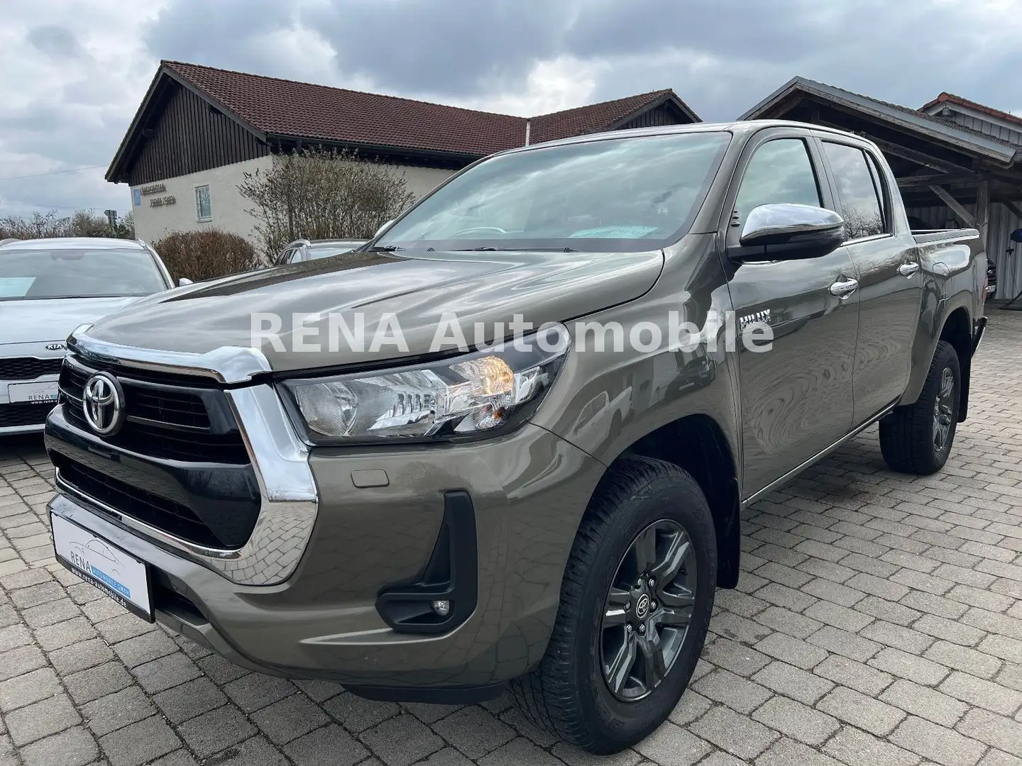 Toyota Hilux Comfort SHZ*APP*Tempo*Kamera*ALU*AHK*Wanne Gris - 1