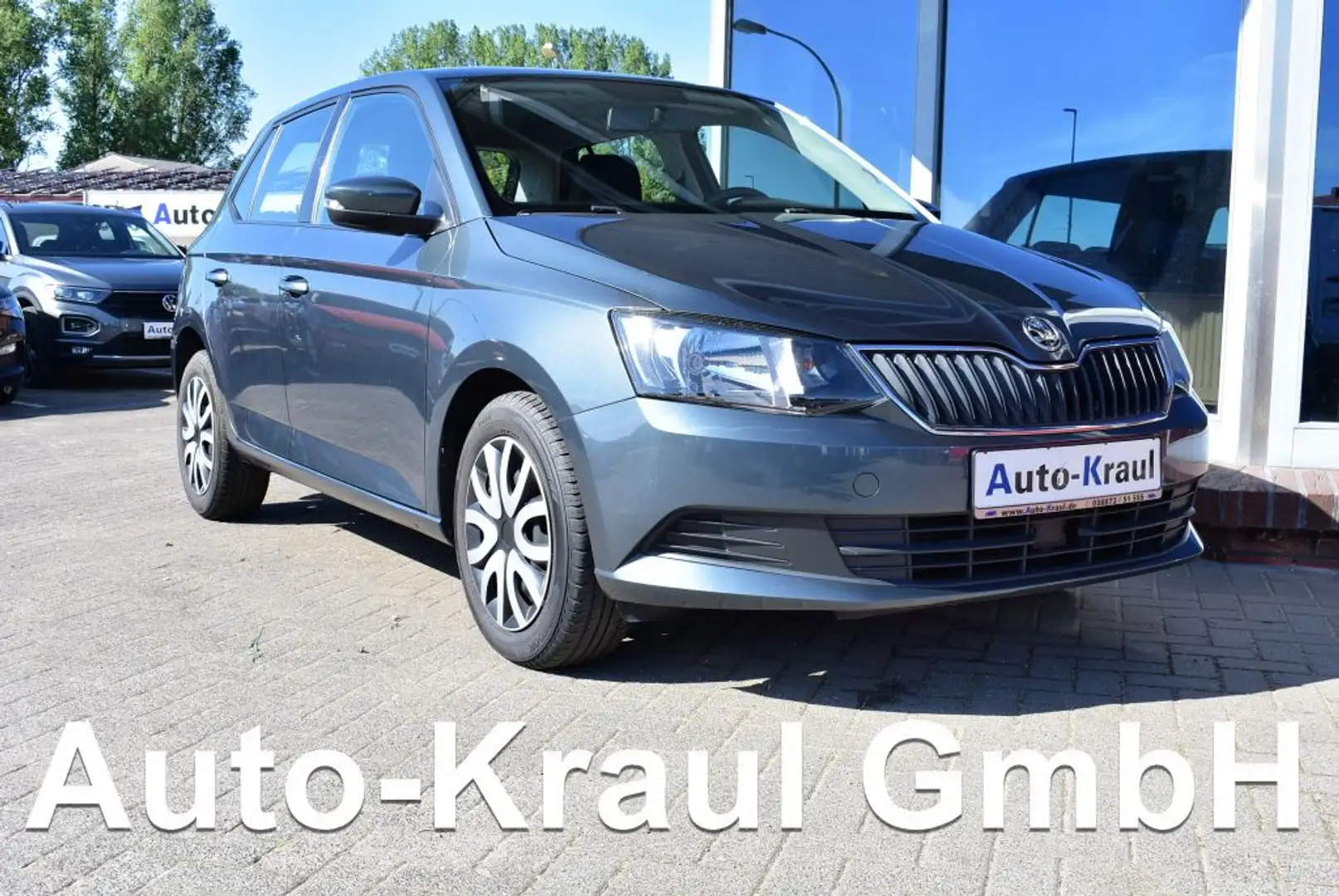 Skoda Fabia 1.0 MPI Ambition Klima Sitzheizung Tempomat el. Sp Grau - 1