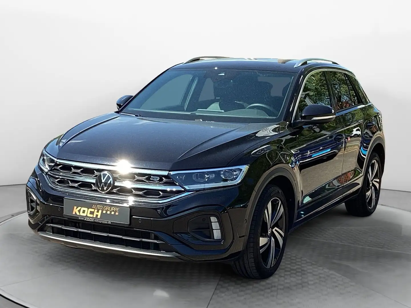 Volkswagen T-Roc 1.5TSI R-Line DSG Navi LED AHK Negro - 2