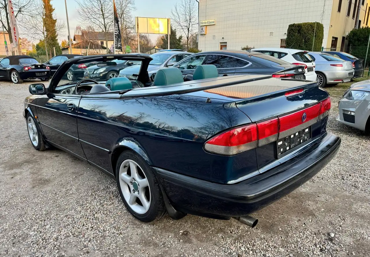 Saab 900 II 2.0 Cabrio Turbo I.Hand Leder Elekt-Verdk Klima, foto 11