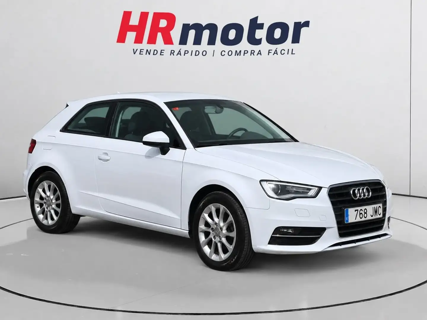 Audi A3 1.6TDI CD Attraction Blanco - 1