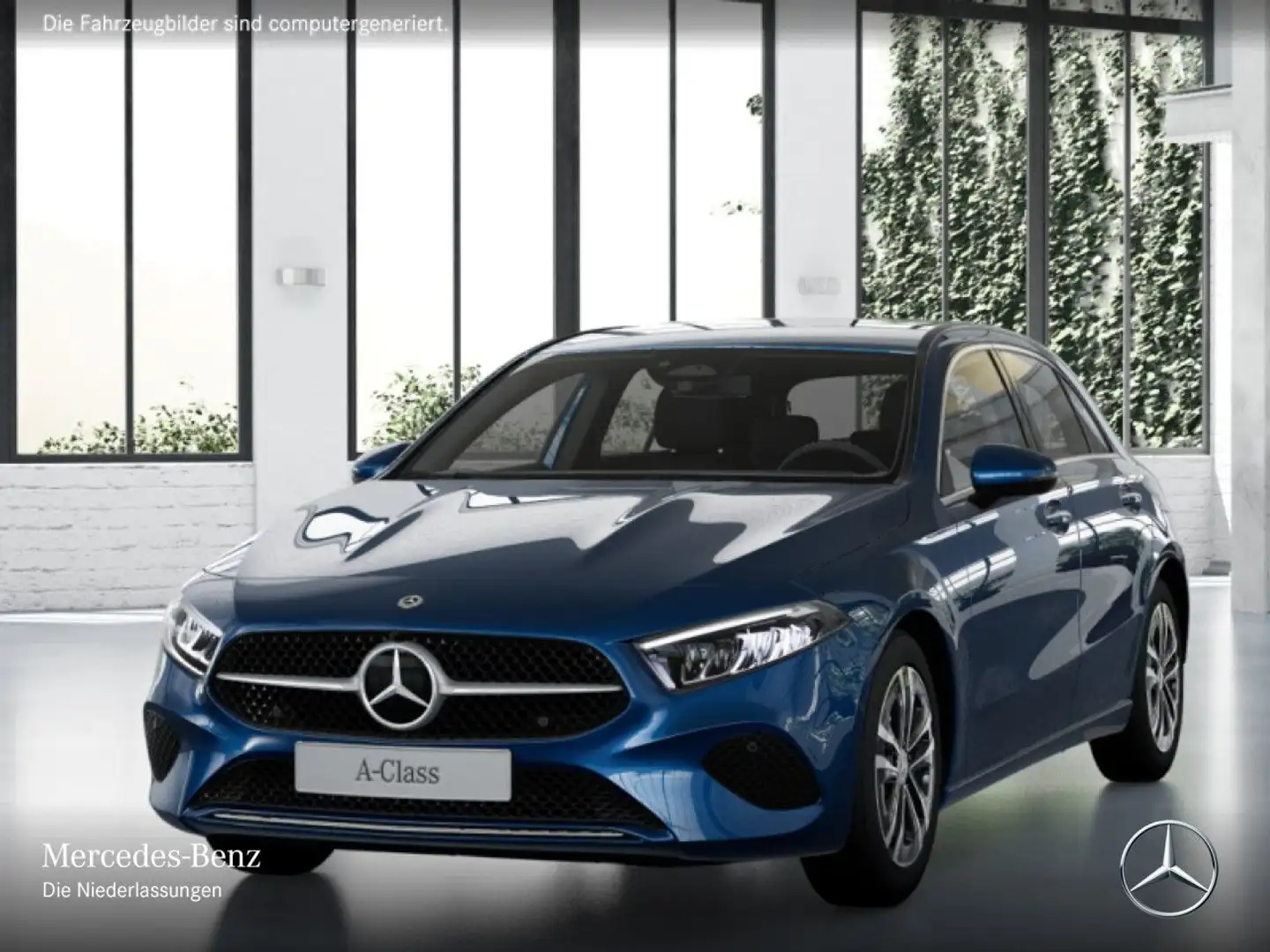 Mercedes-Benz A 200 d PROGRESSIVE+LED+KAMERA+KEYLESS+8G Blau - 2