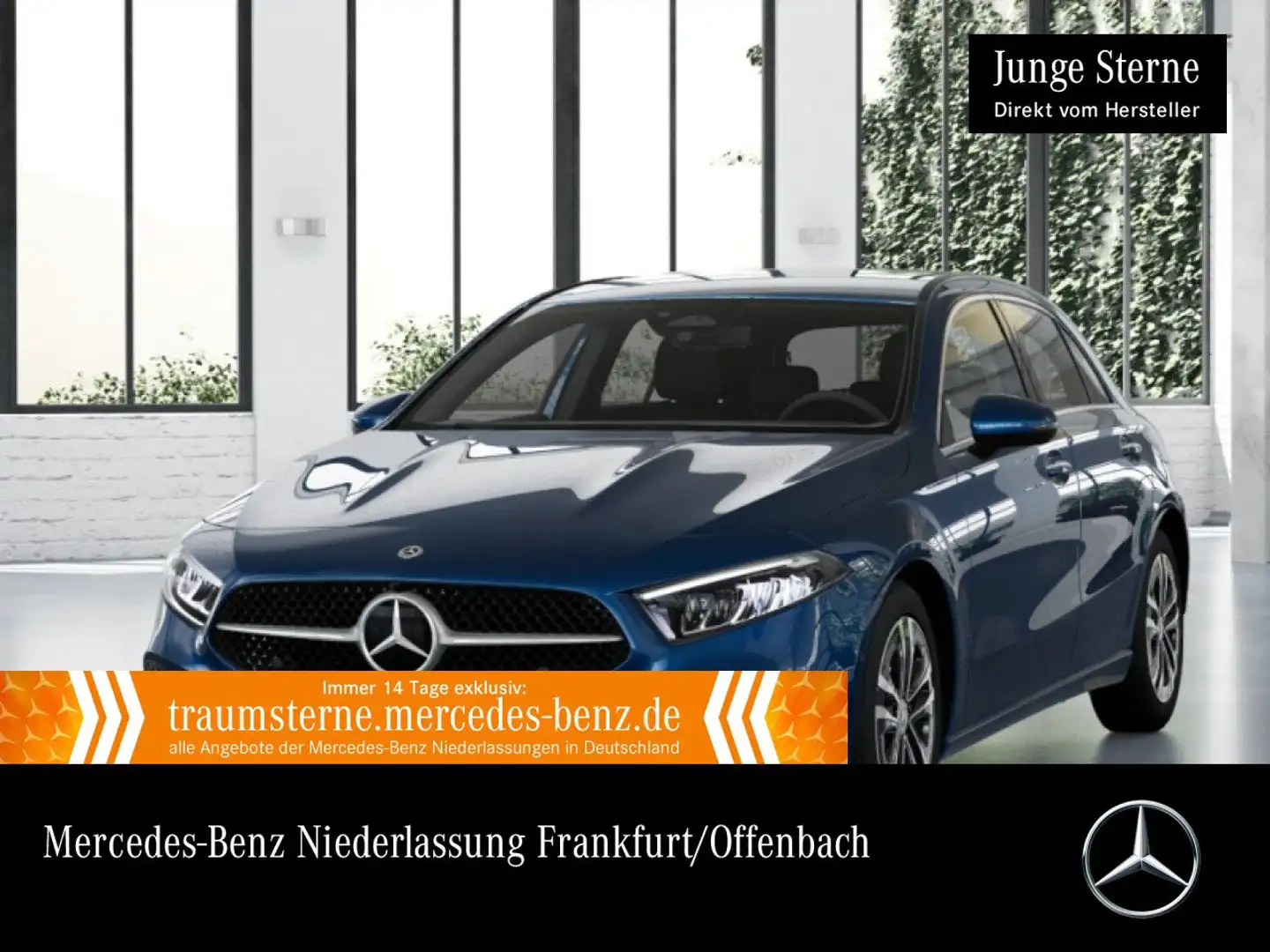 Mercedes-Benz A 200 d PROGRESSIVE+LED+KAMERA+KEYLESS+8G Blau - 1