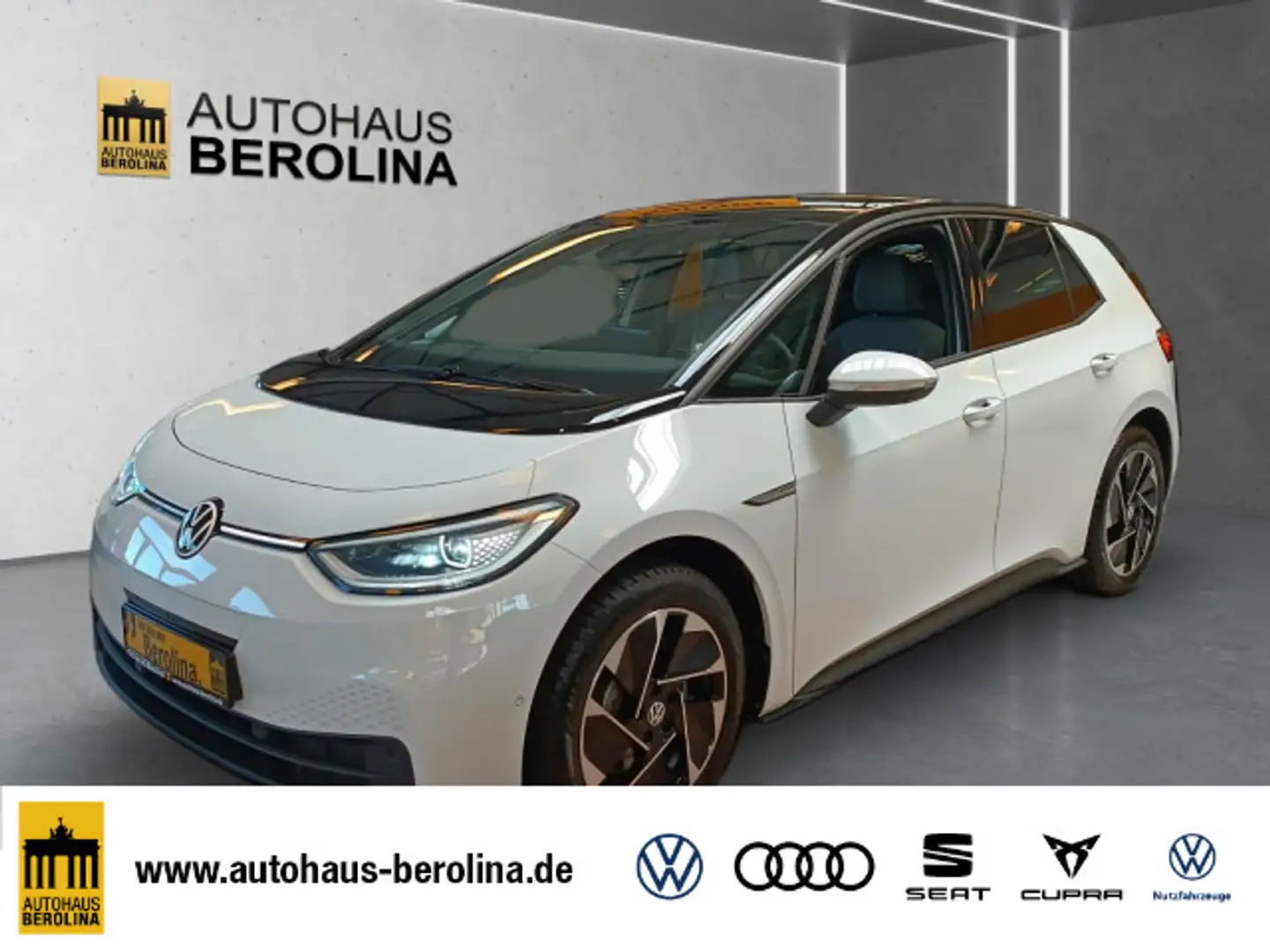 Volkswagen ID.3 Pro *PANO*IQ-MATRIX*360°*ACC*NAV*PDC*SHZ* Alb - 1