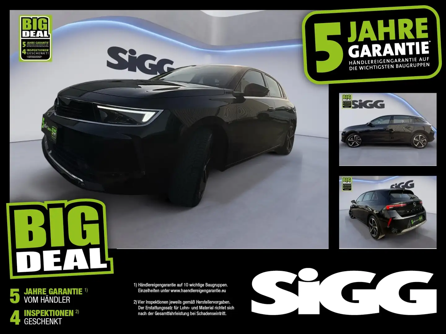 Opel Astra L 1.6 Turbo Plugin Edition AUT DynLicht LM Noir - 1