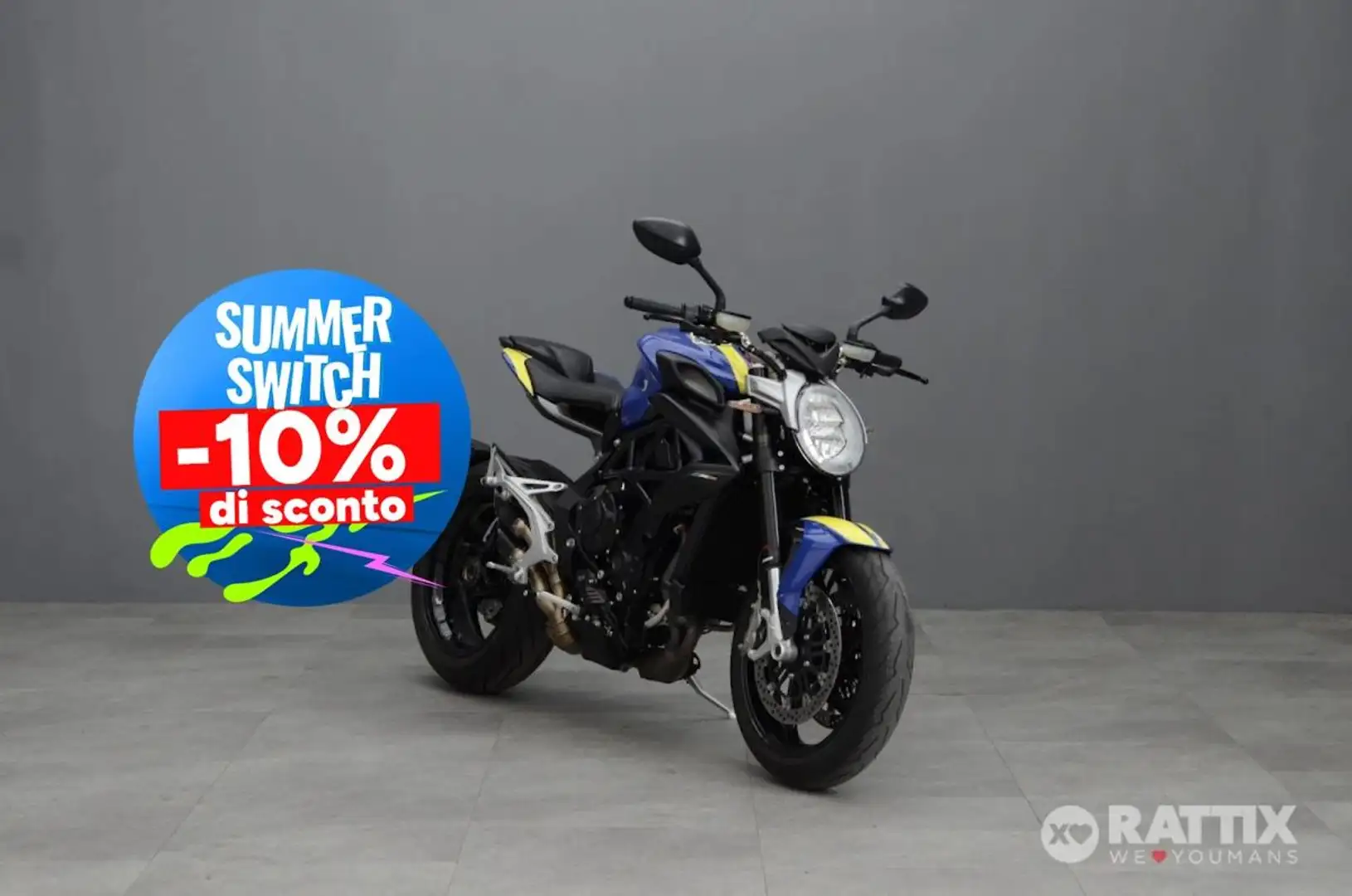 MV Agusta Brutale 800 800 Rosso Abs Niebieski - 1