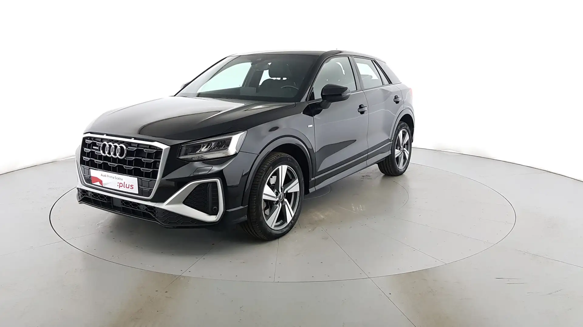 Audi Q2 35 2.0 tdi S line Edition quattro s-tronic Černá - 1