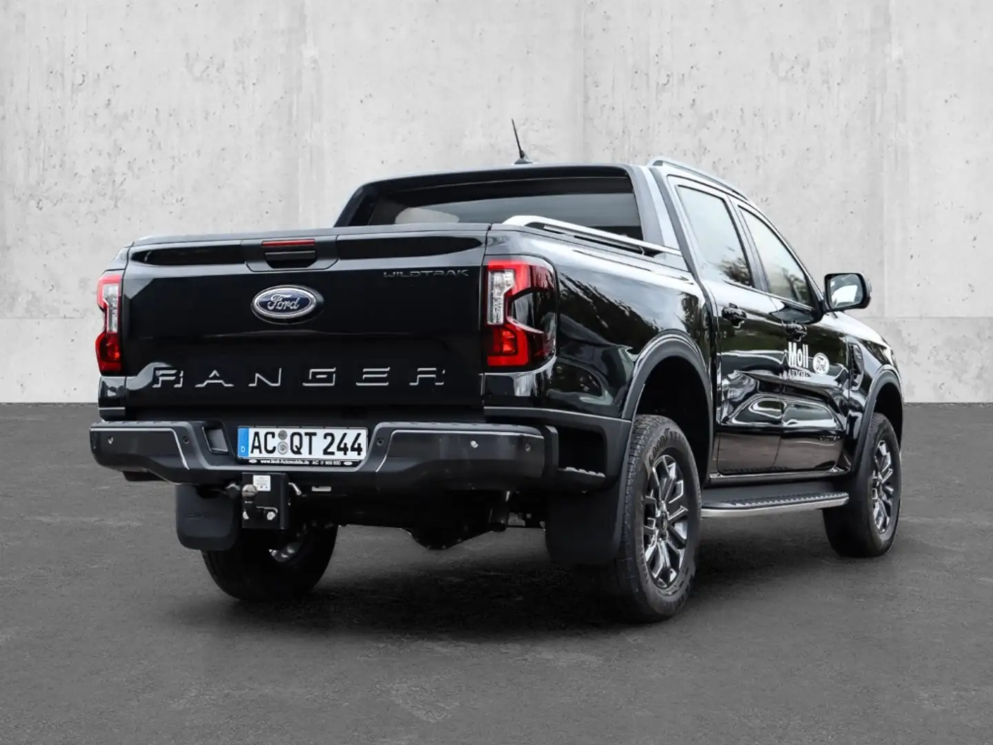 Ford Ranger Wildtrak Doka 205PS Auto. el. Rollo Techno. 71 Schwarz - 2