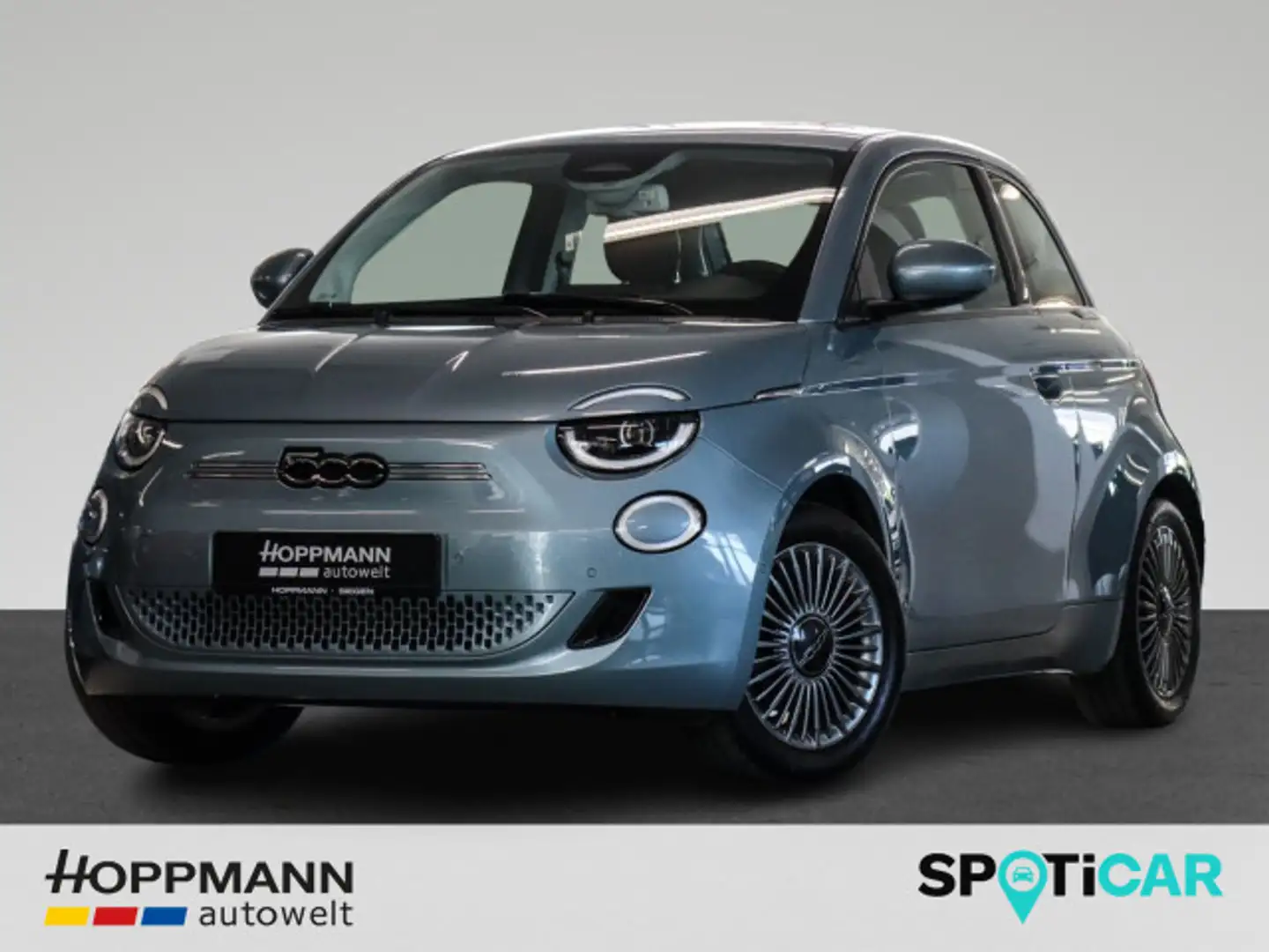 Fiat 500 Elektro Icon, SHZ, PDC hi., LED, CarPlay Azul - 1