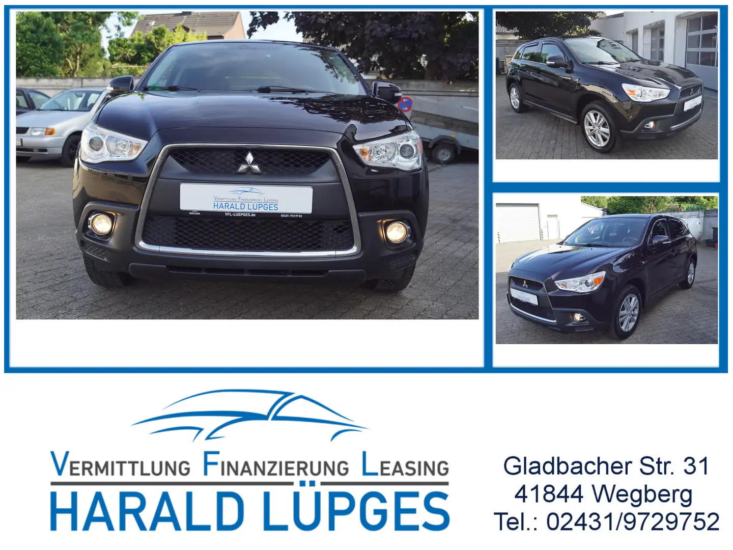 Mitsubishi ASX Intro Edition 2WD, Navi, Tempomat, Xenon Noir - 1