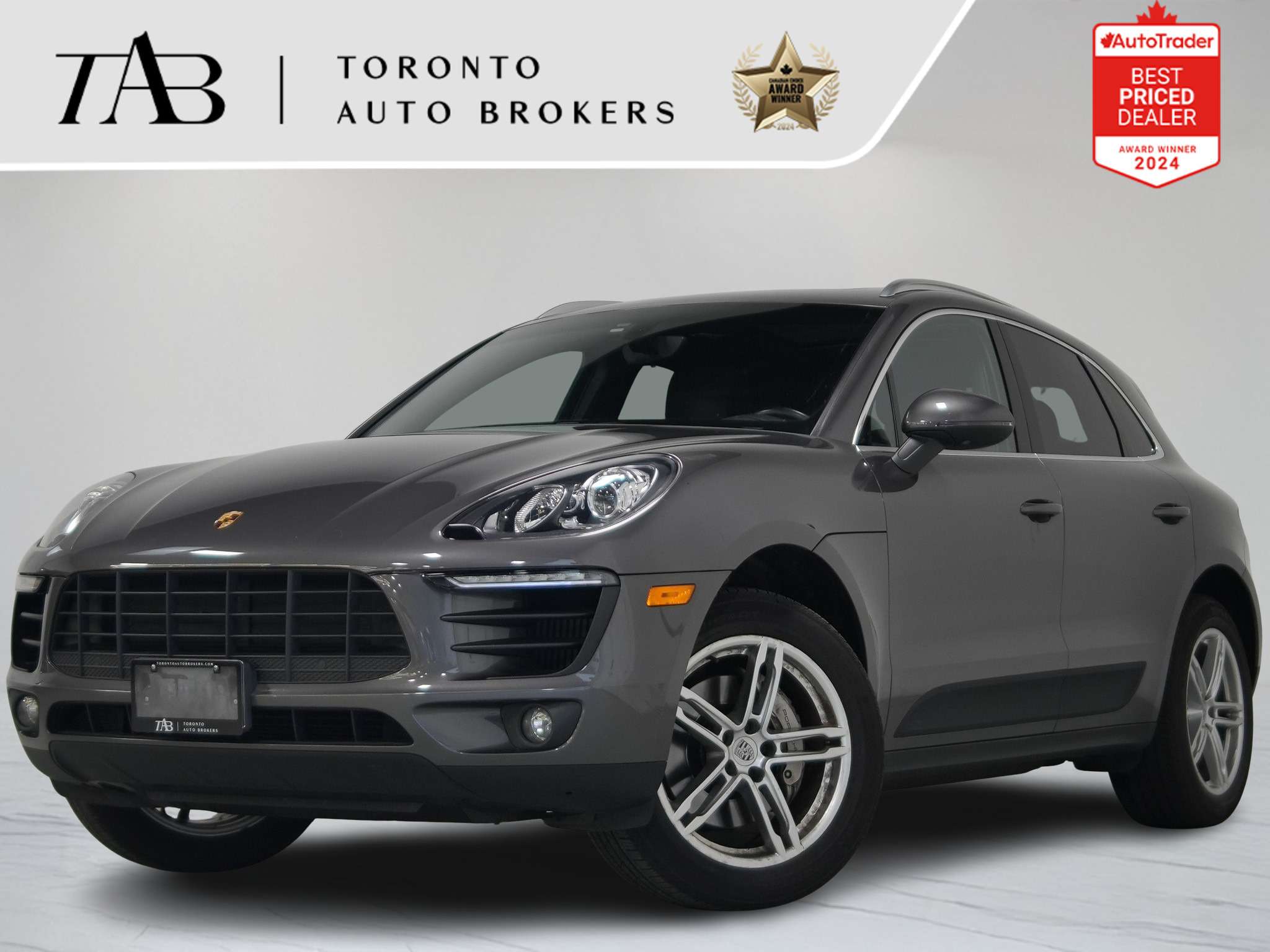 Gray 2015 Porsche Macan SUV / Crossover All-Wheel Drive Automatic