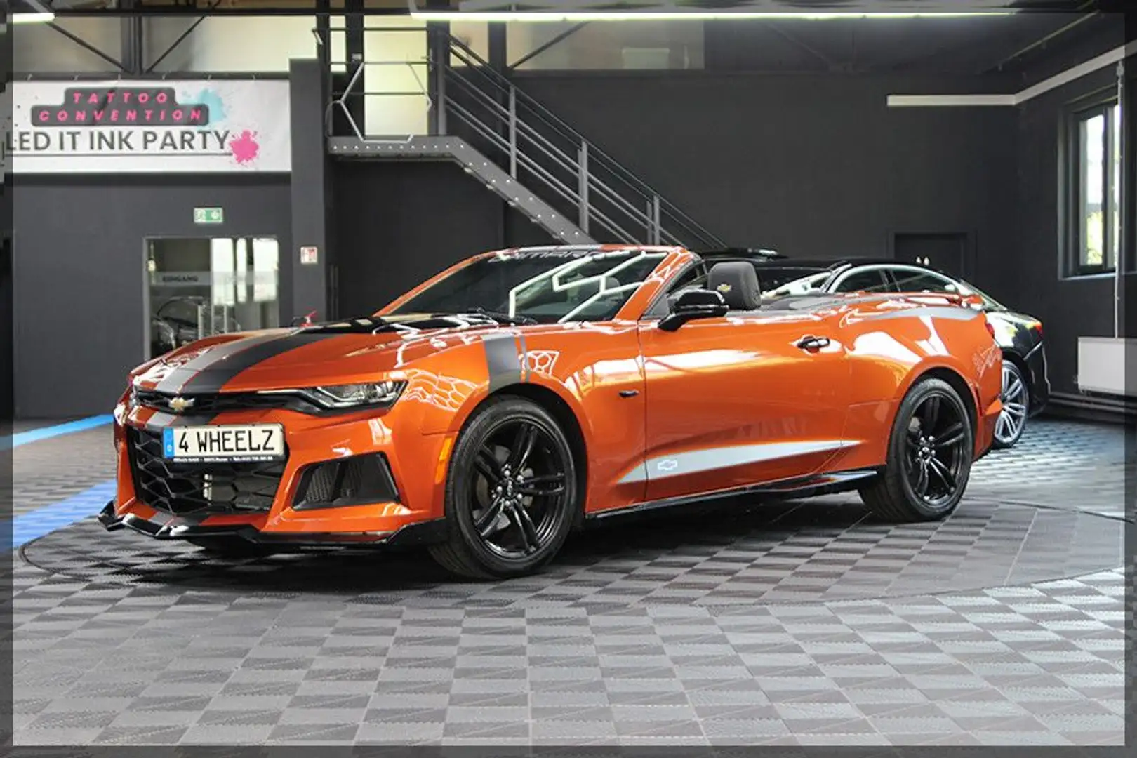 Chevrolet Camaro 2.0 I4 TURBO LEDER / CAM / ZL1 FRONT Orange - 2