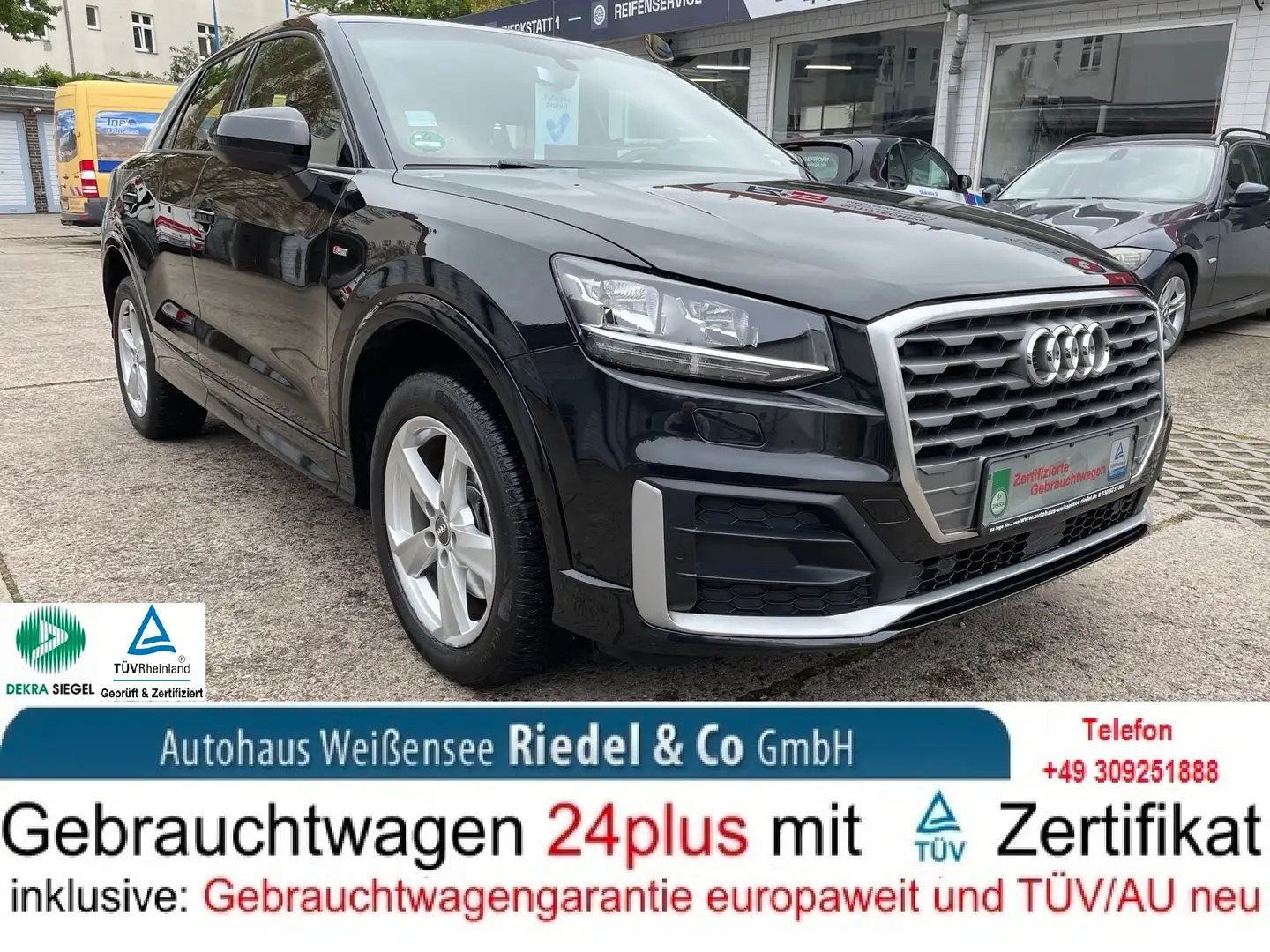 Audi Q2 Q2 TDI DSG S-Line Sport Virtual Cockpit 4 Season Schwarz - 1