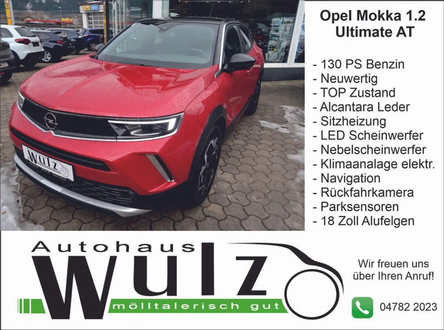 Opel Mokka Ultimate 1.2 Automatik Rot - 1
