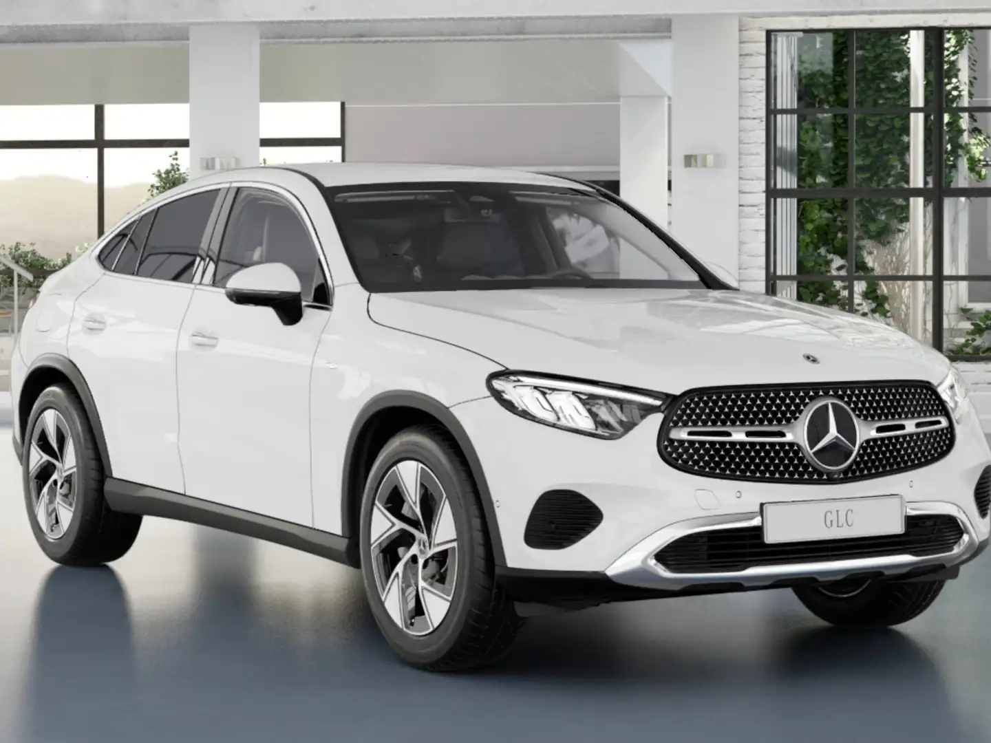 Mercedes-Benz GLC 300 GLC 300de 4M Plug-in Coupé ADVANCED PLUS Blanc - 1