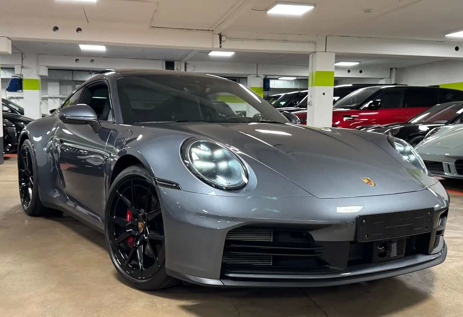 Porsche 992 CARRERA FACELIFT SPORTABGAS LIFT PANO FULL! Gris - 2